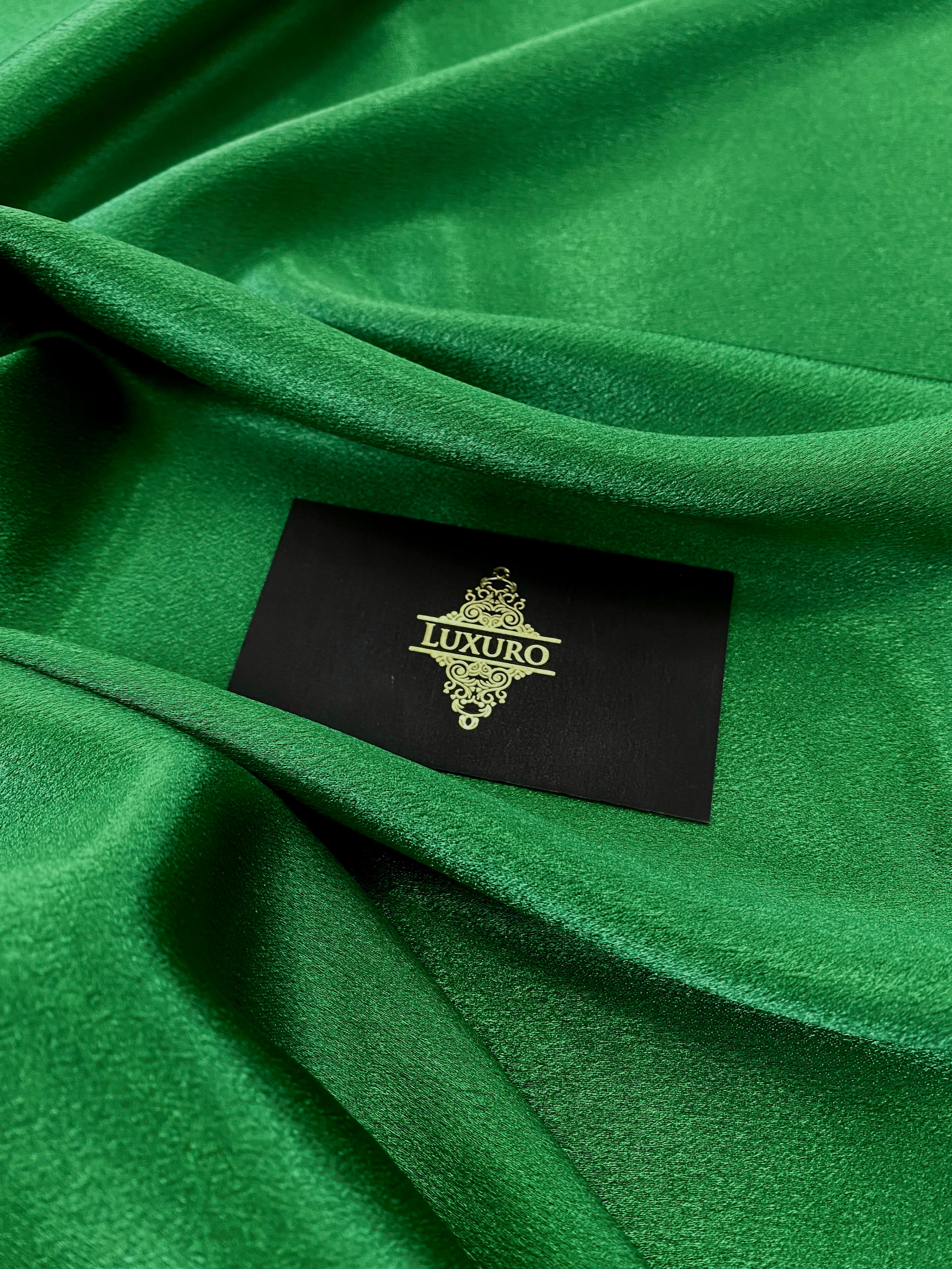 Tafta Elastica Metalizata Verde