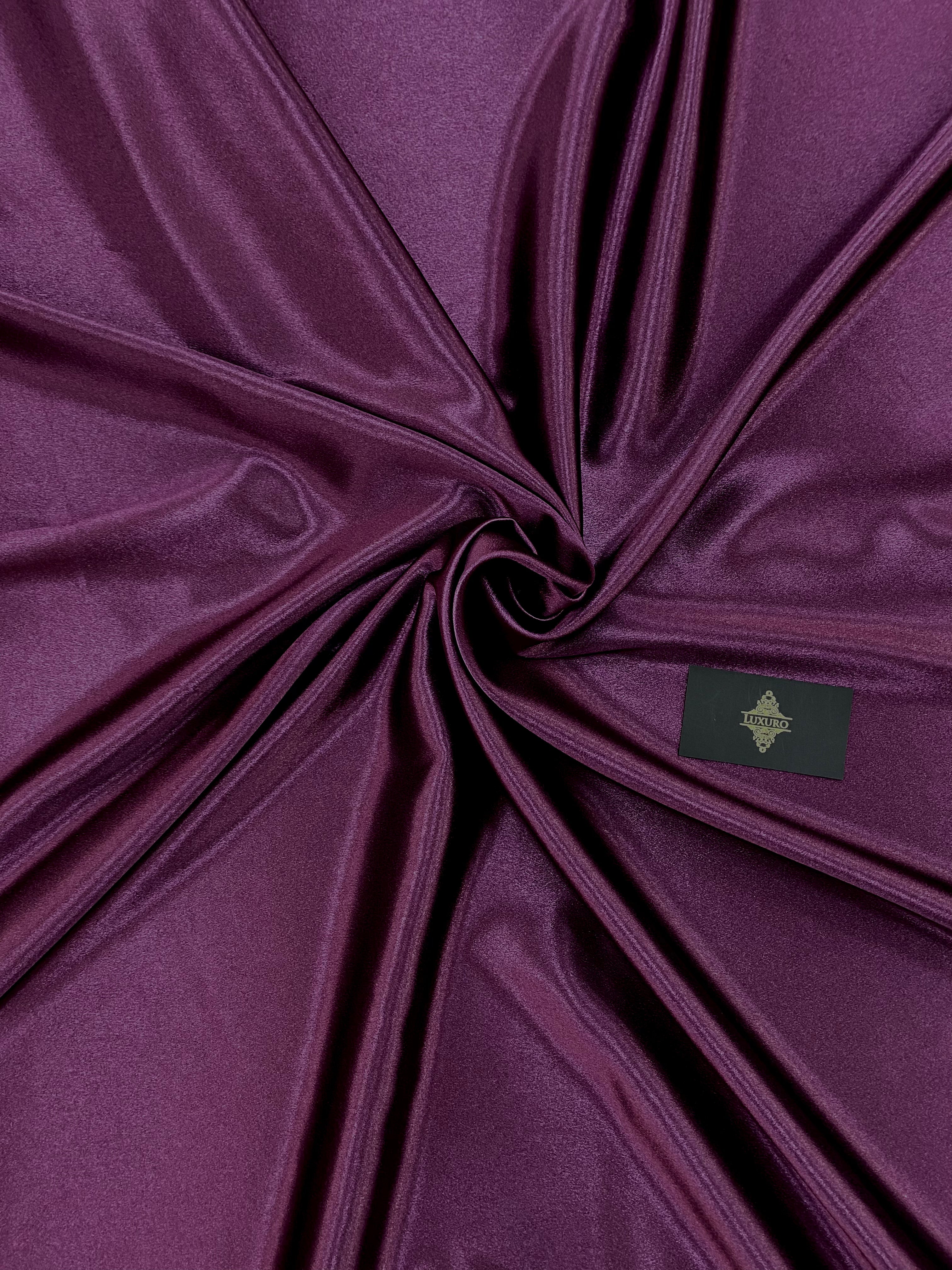 Tafta Elastica Metalizata Mov Inchis