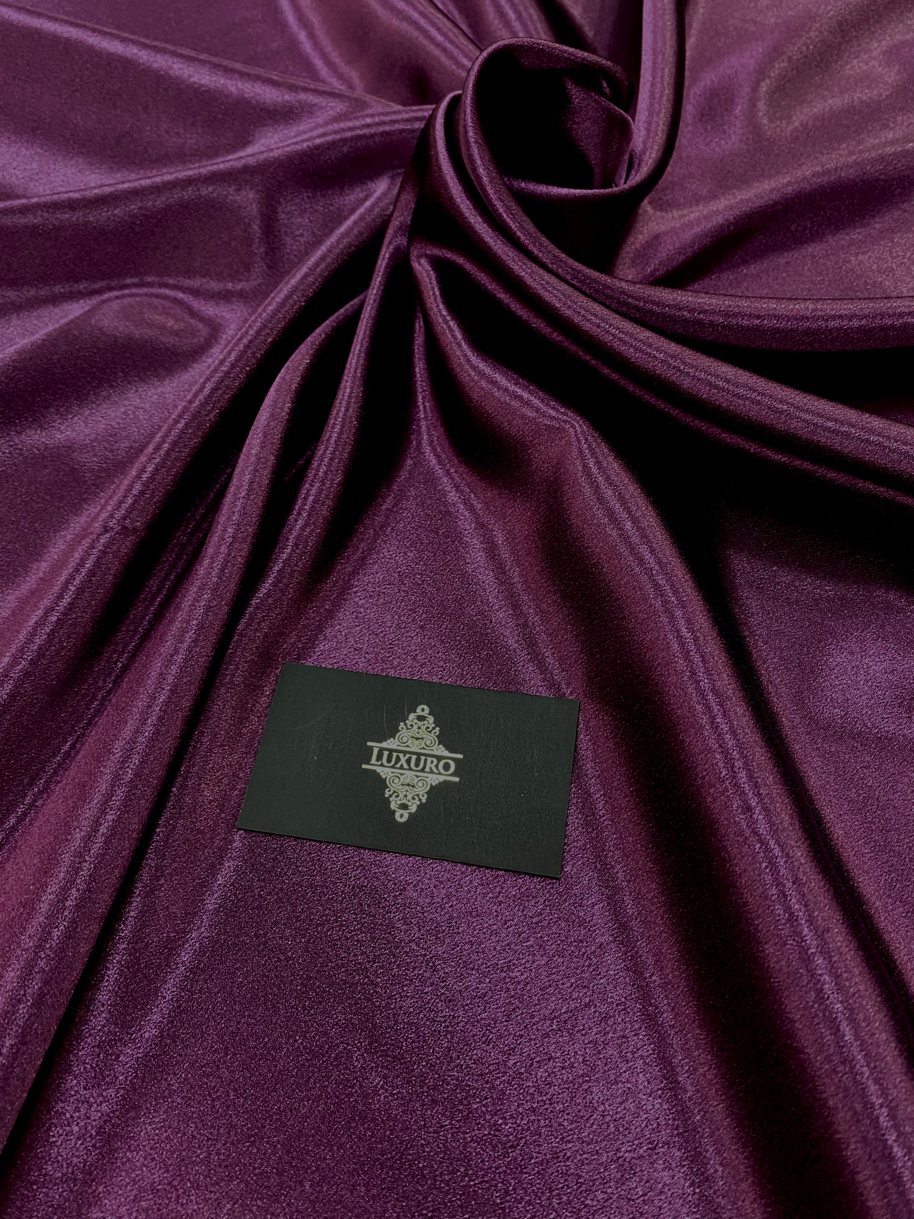 Tafta Elastica Metalizata Mov Inchis