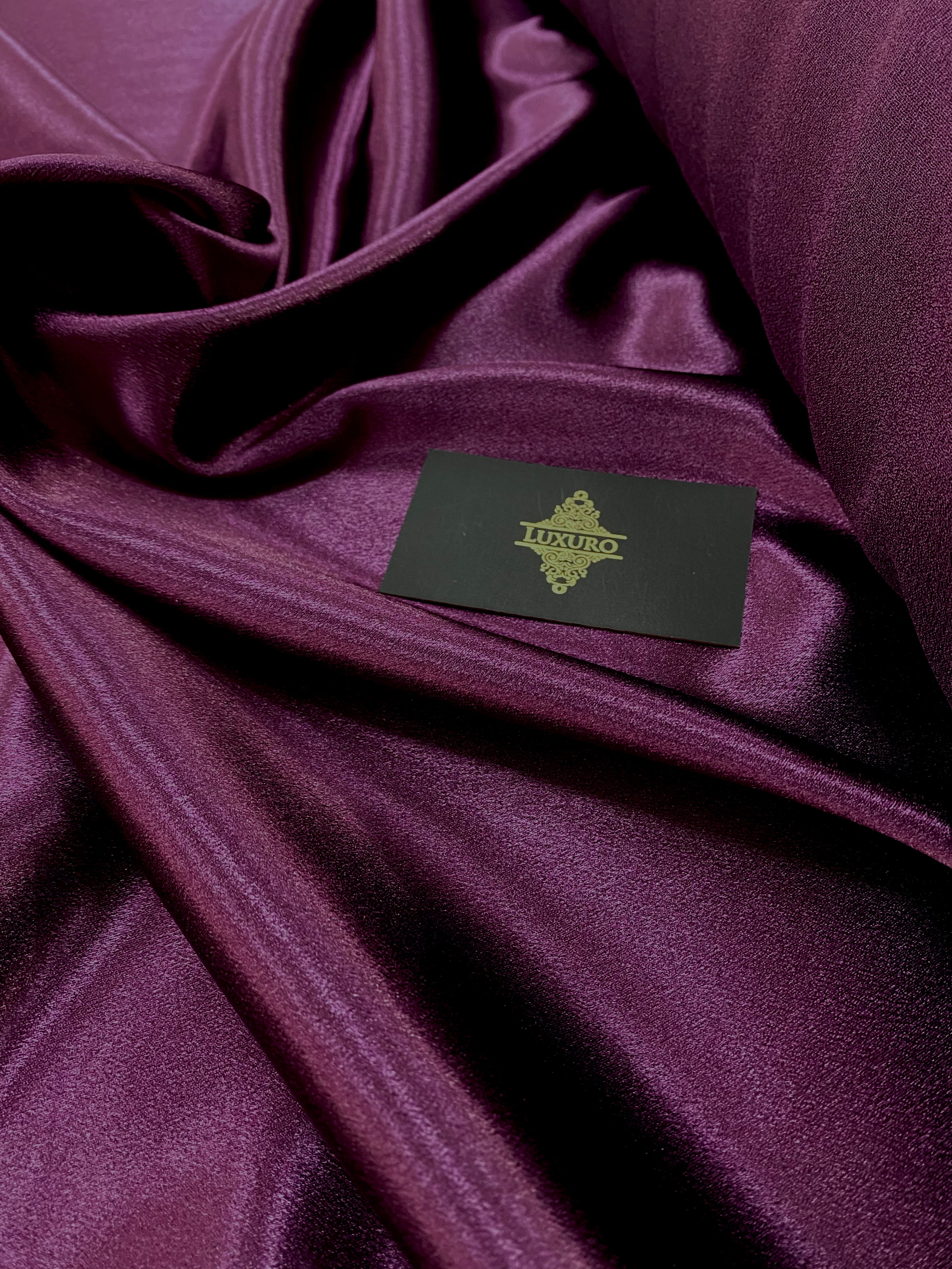 Tafta Elastica Metalizata Mov Inchis