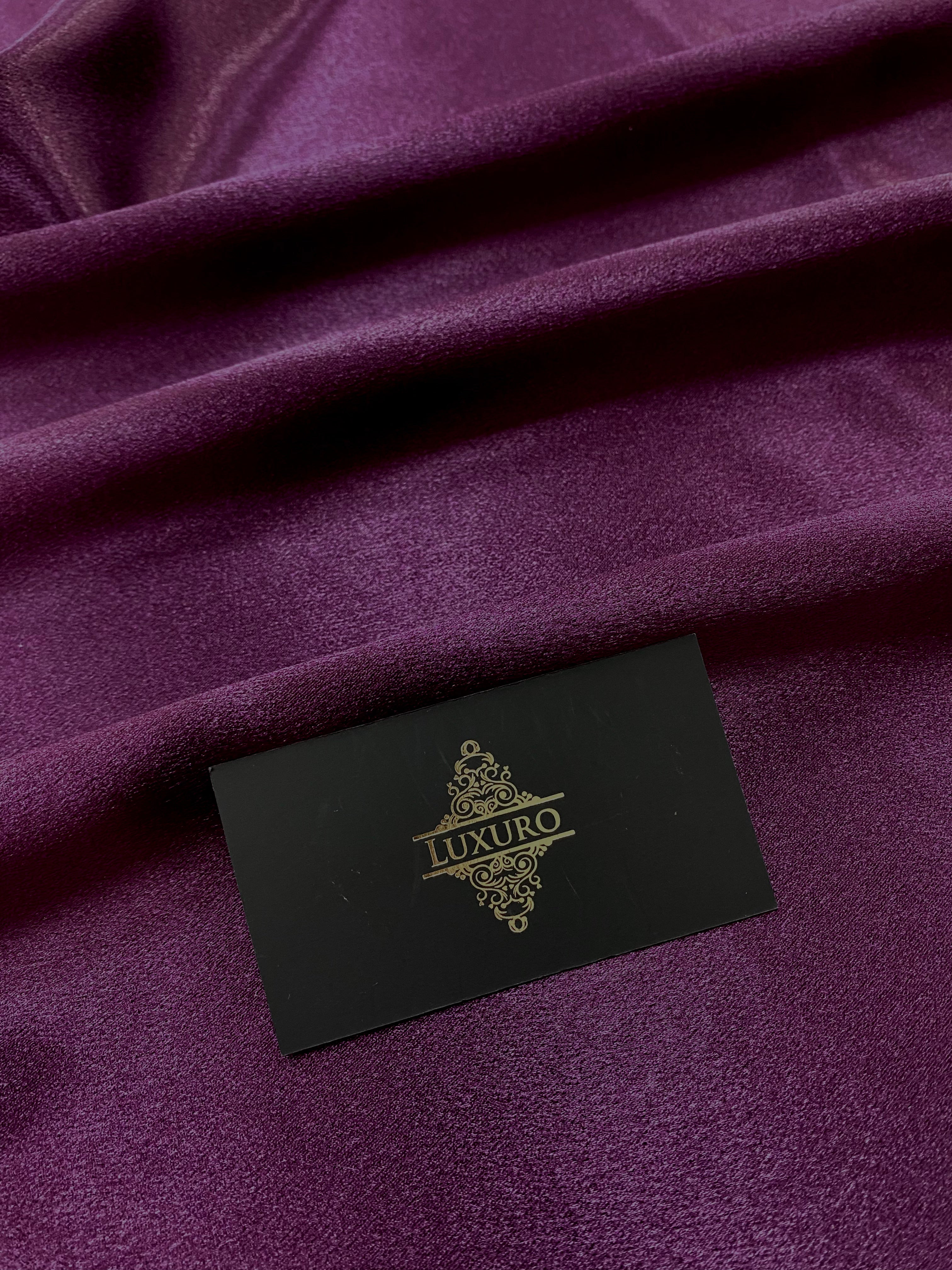 Tafta Elastica Metalizata Mov Inchis