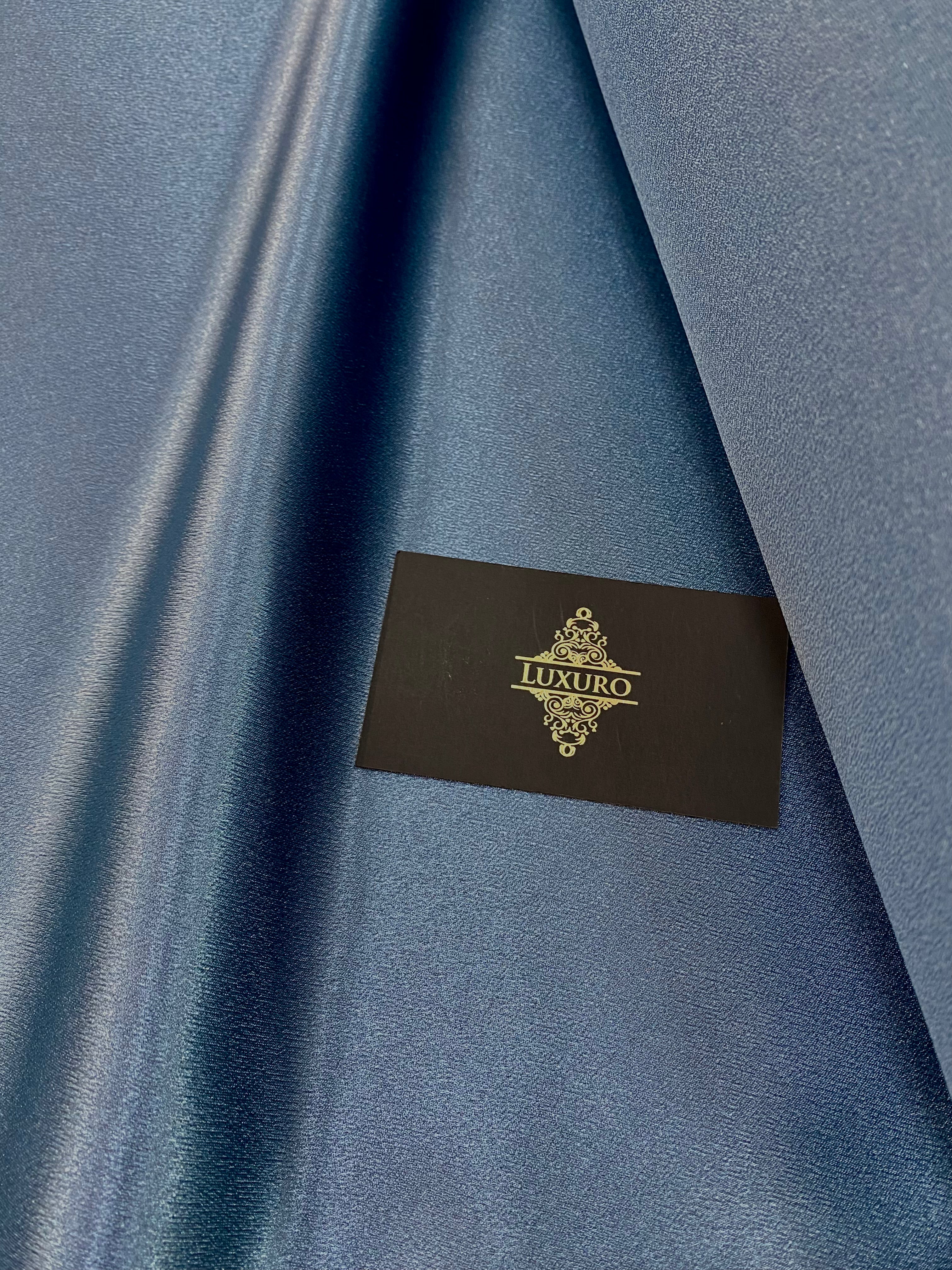 Tafta Elastica Metalizata Albastru Prafuit