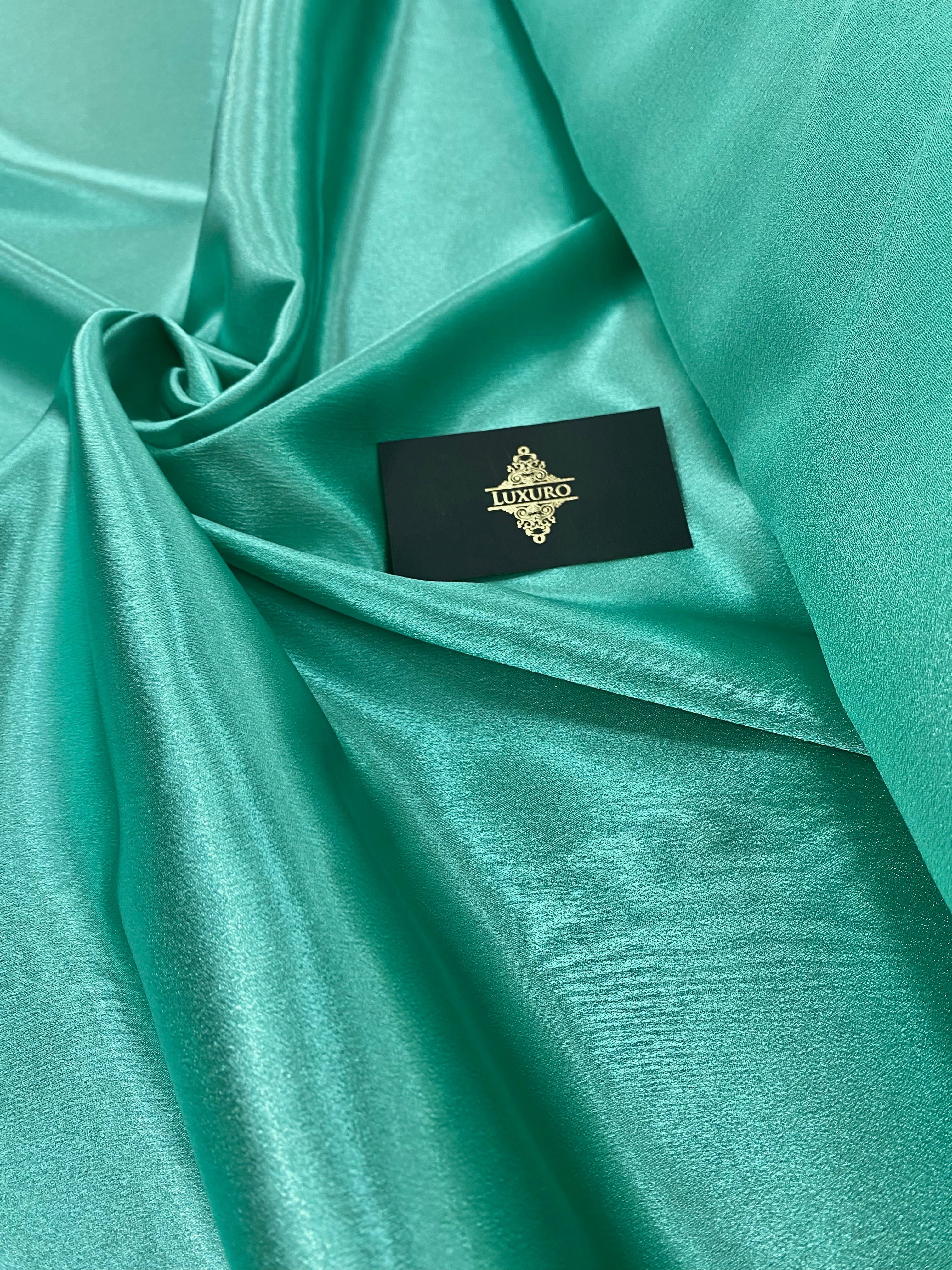 Tafta Elastica Metalizata Turcoaz