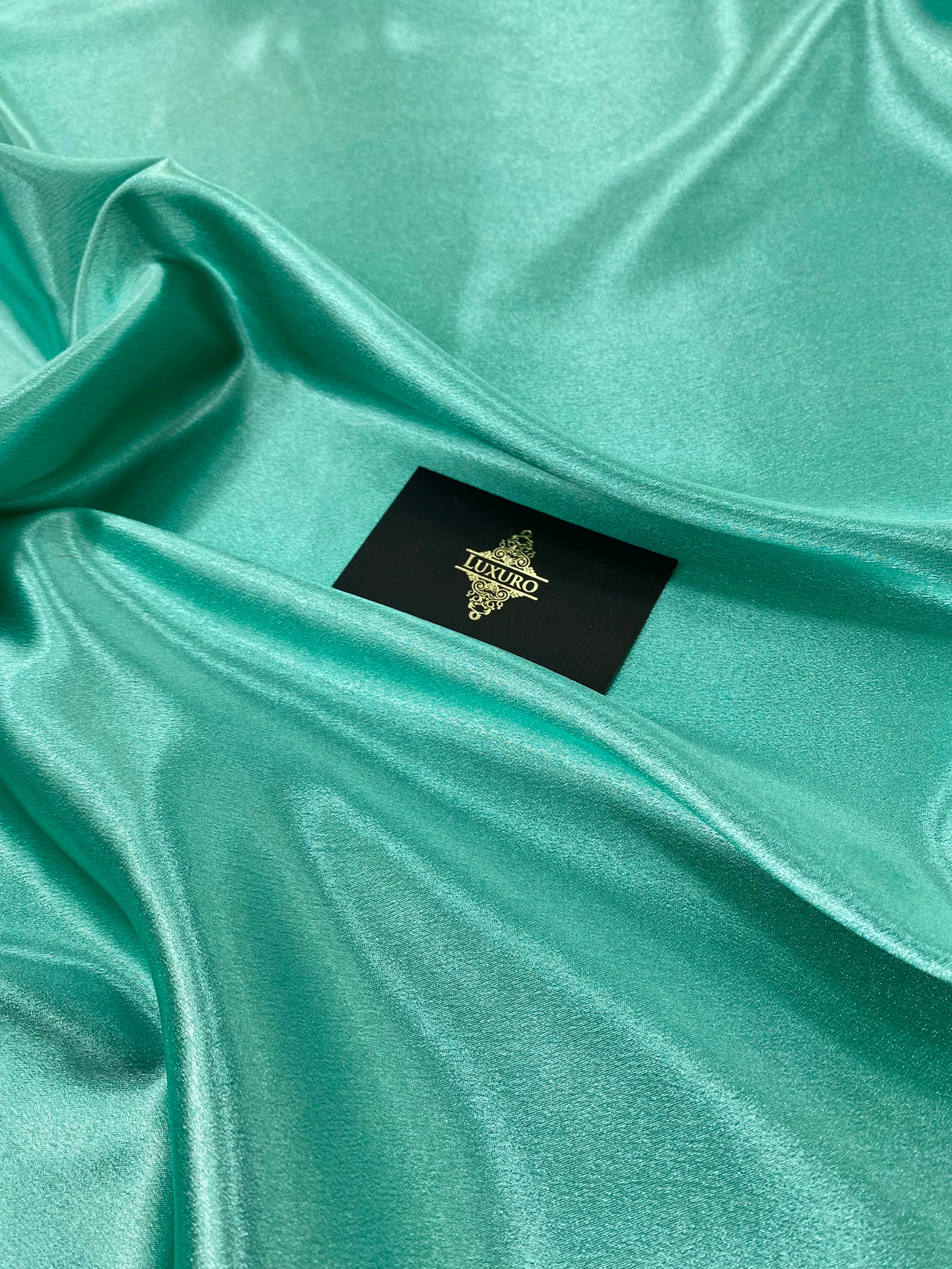 Tafta Elastica Metalizata Turcoaz