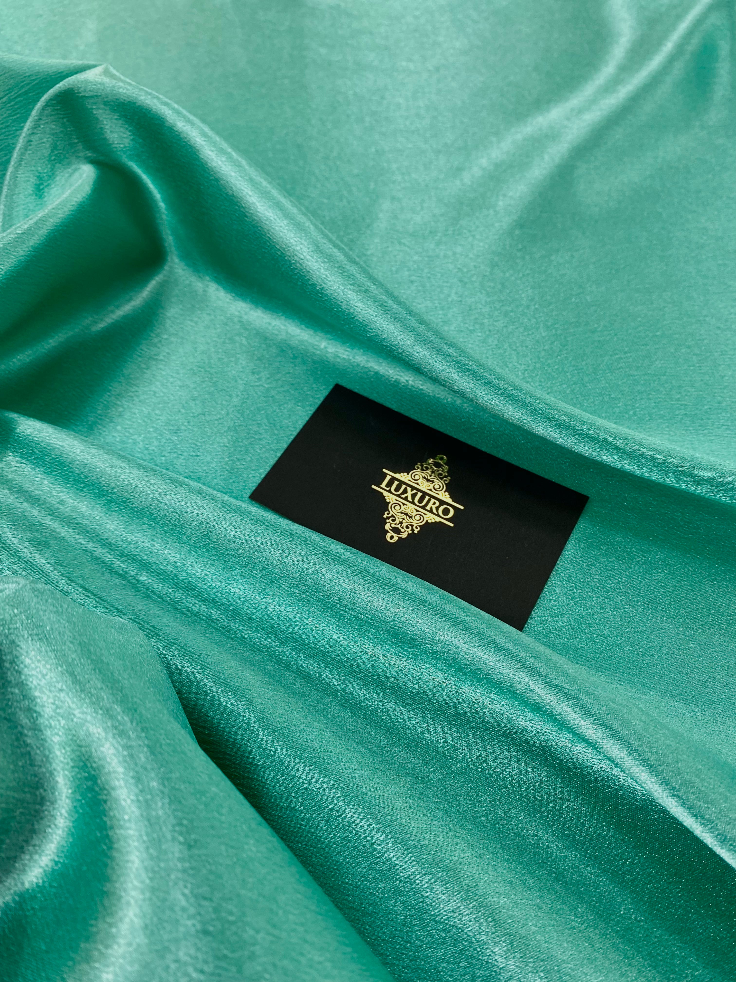 Tafta Elastica Metalizata Turcoaz