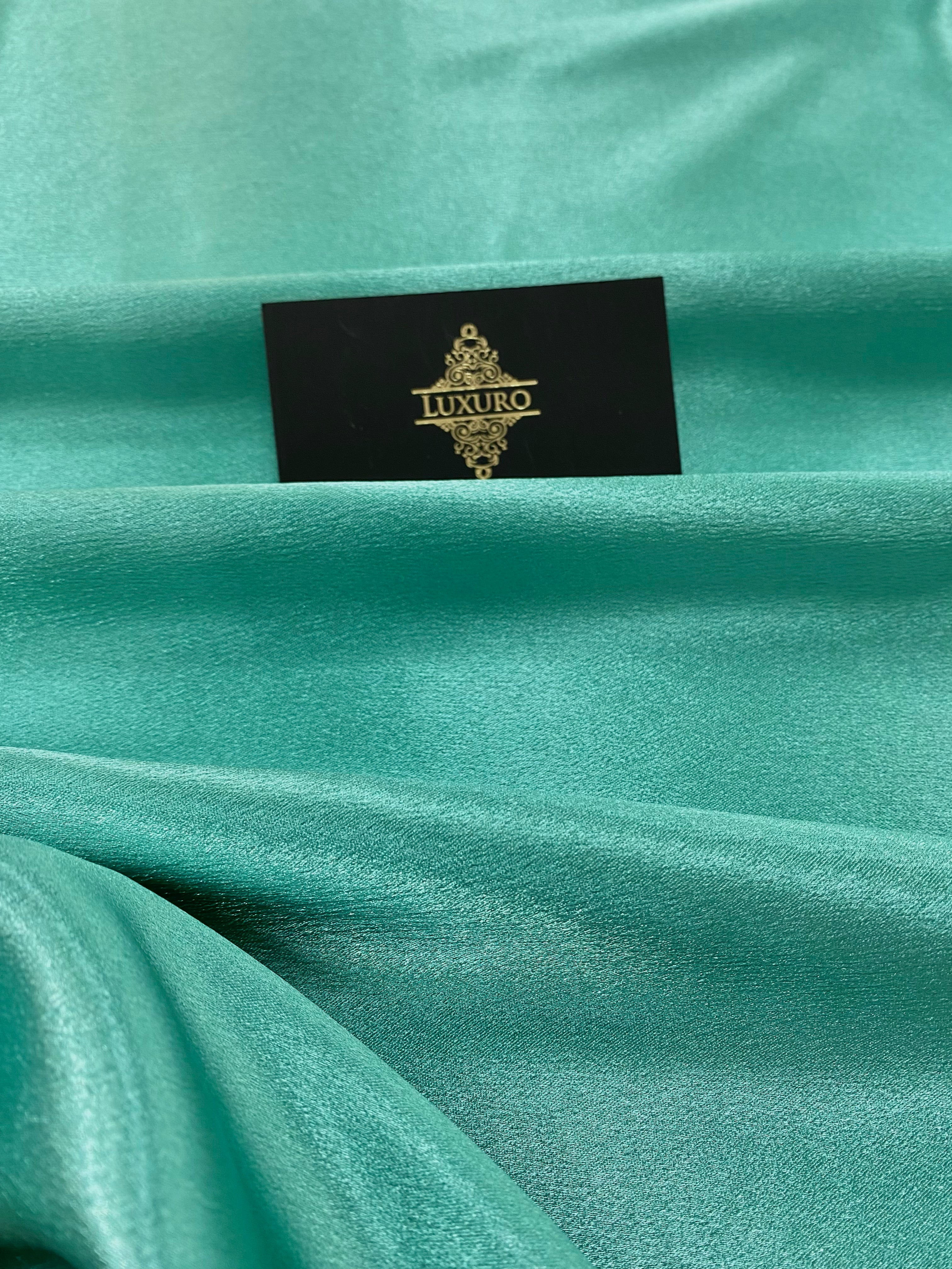 Tafta Elastica Metalizata Turcoaz