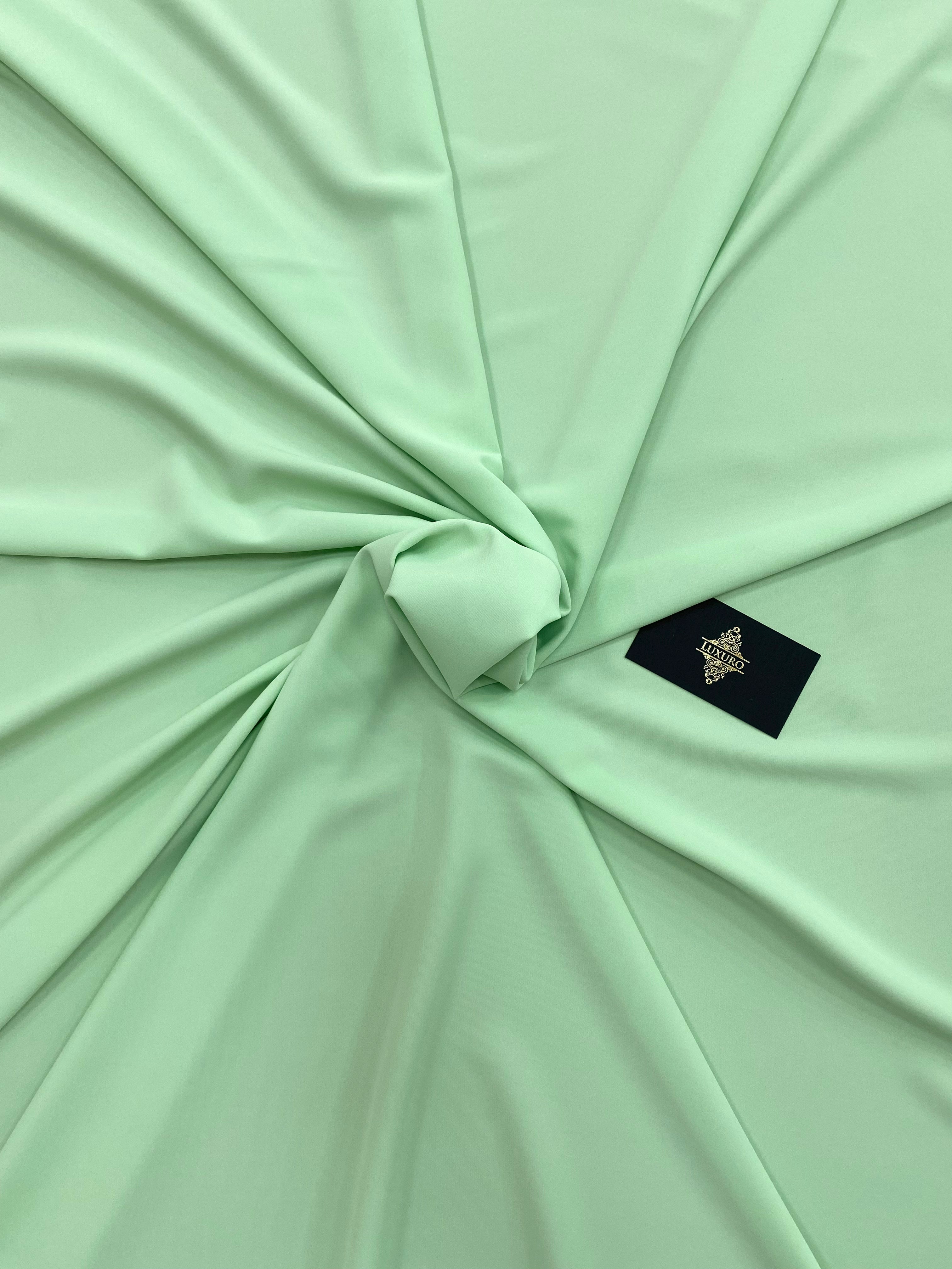 Hármas voile elasztikus menta