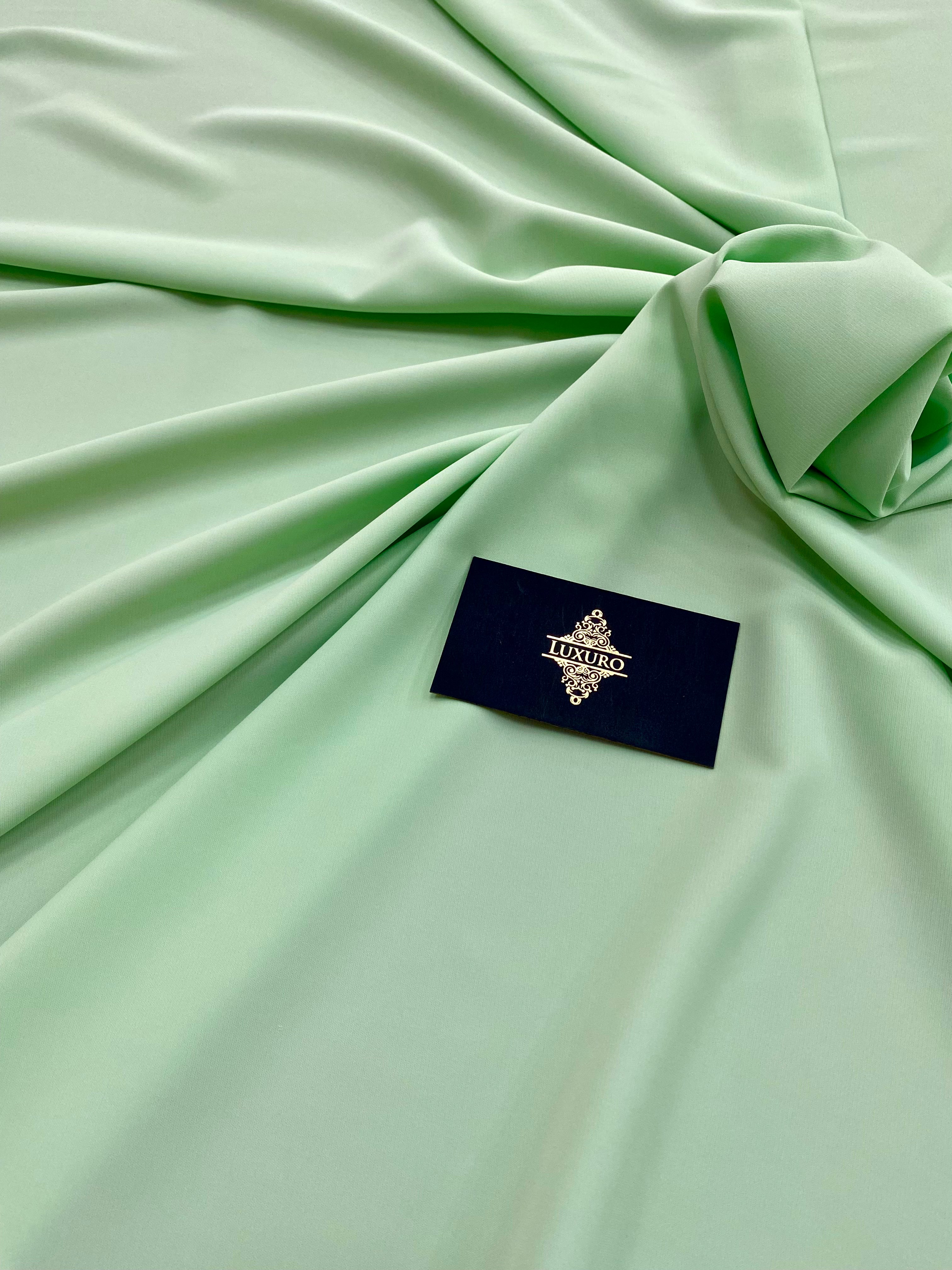 Hármas voile elasztikus menta