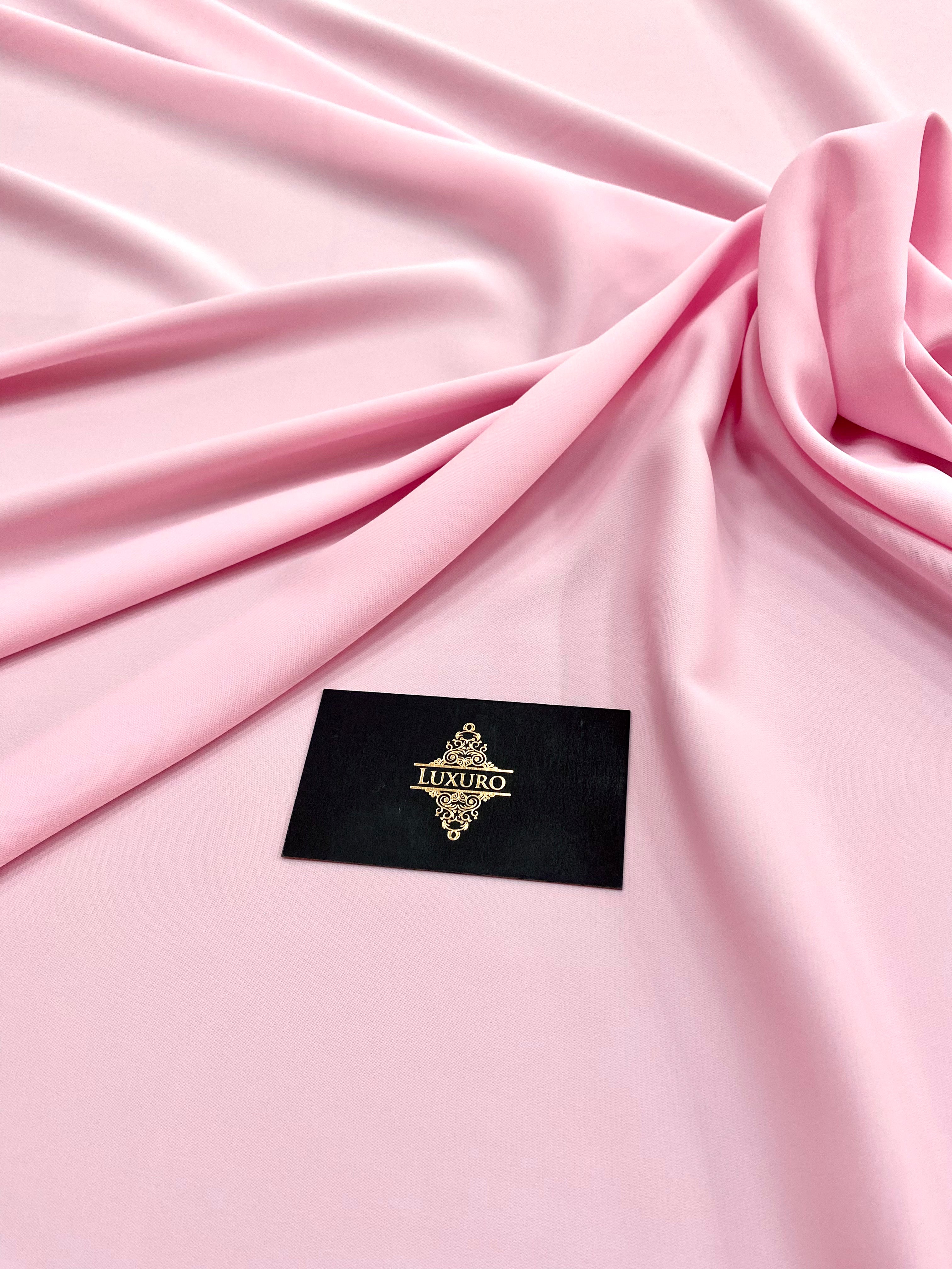 Triplu Voal Elastic Roz Deschis