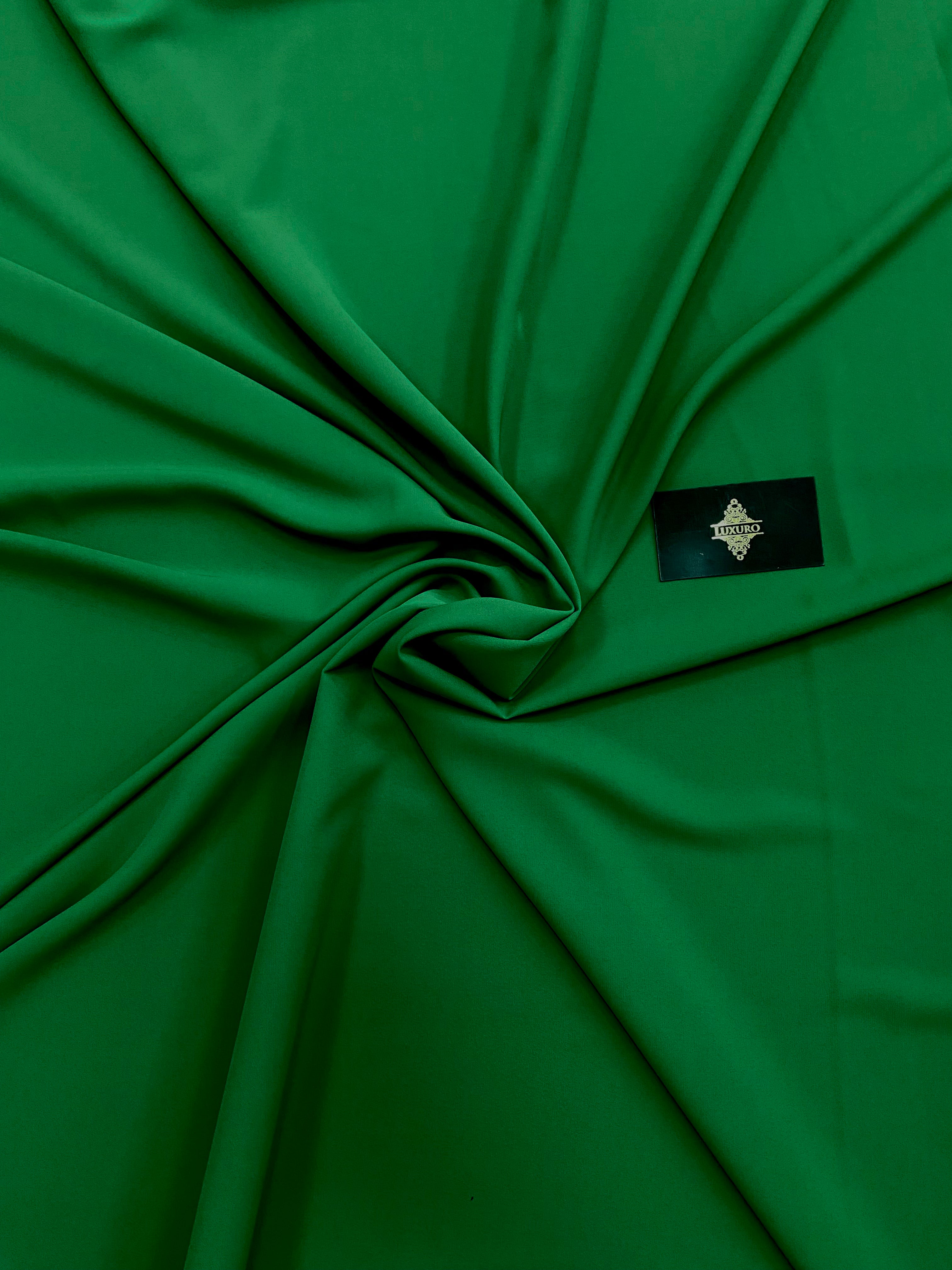 Triplu Voal Elastic Verde Smarald