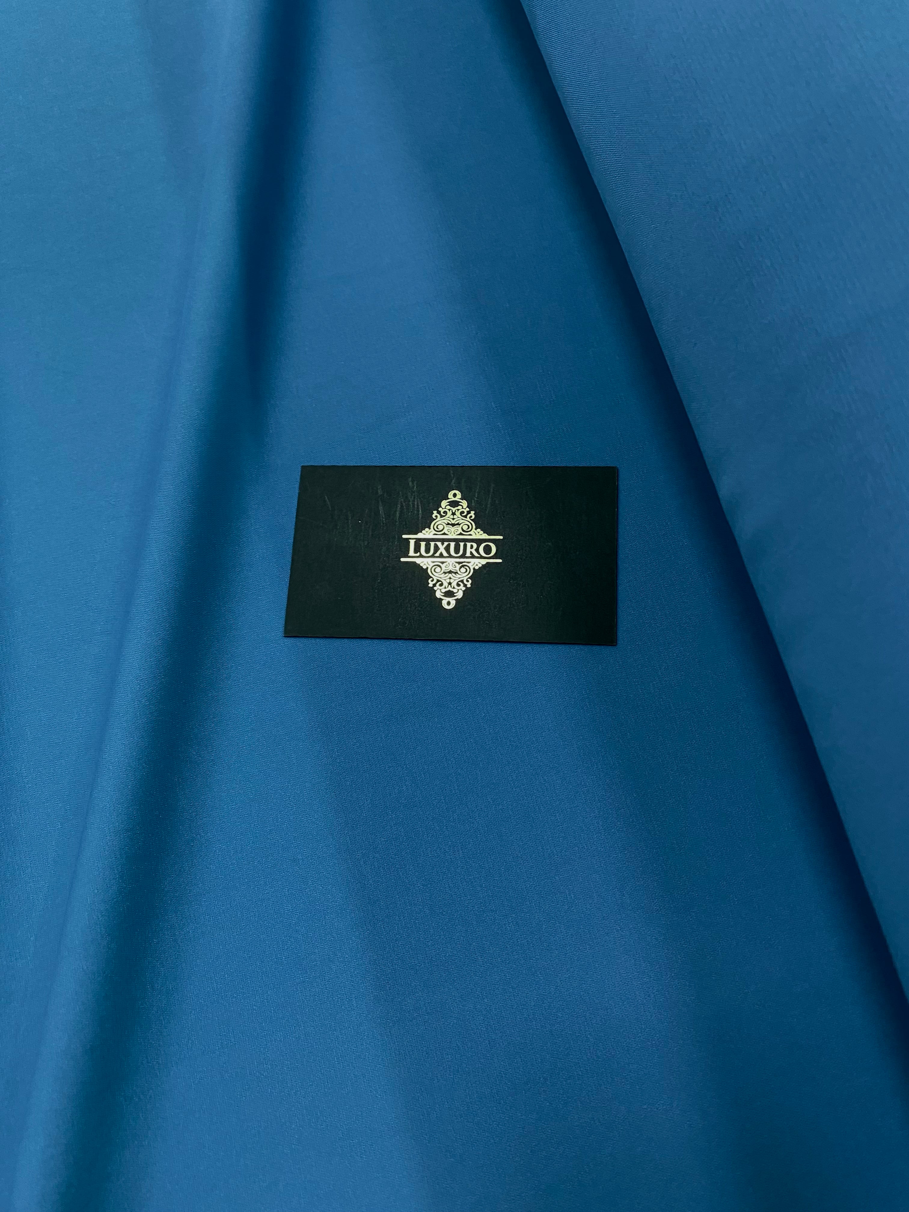 Triplu Voal Elastic Albastru Marin