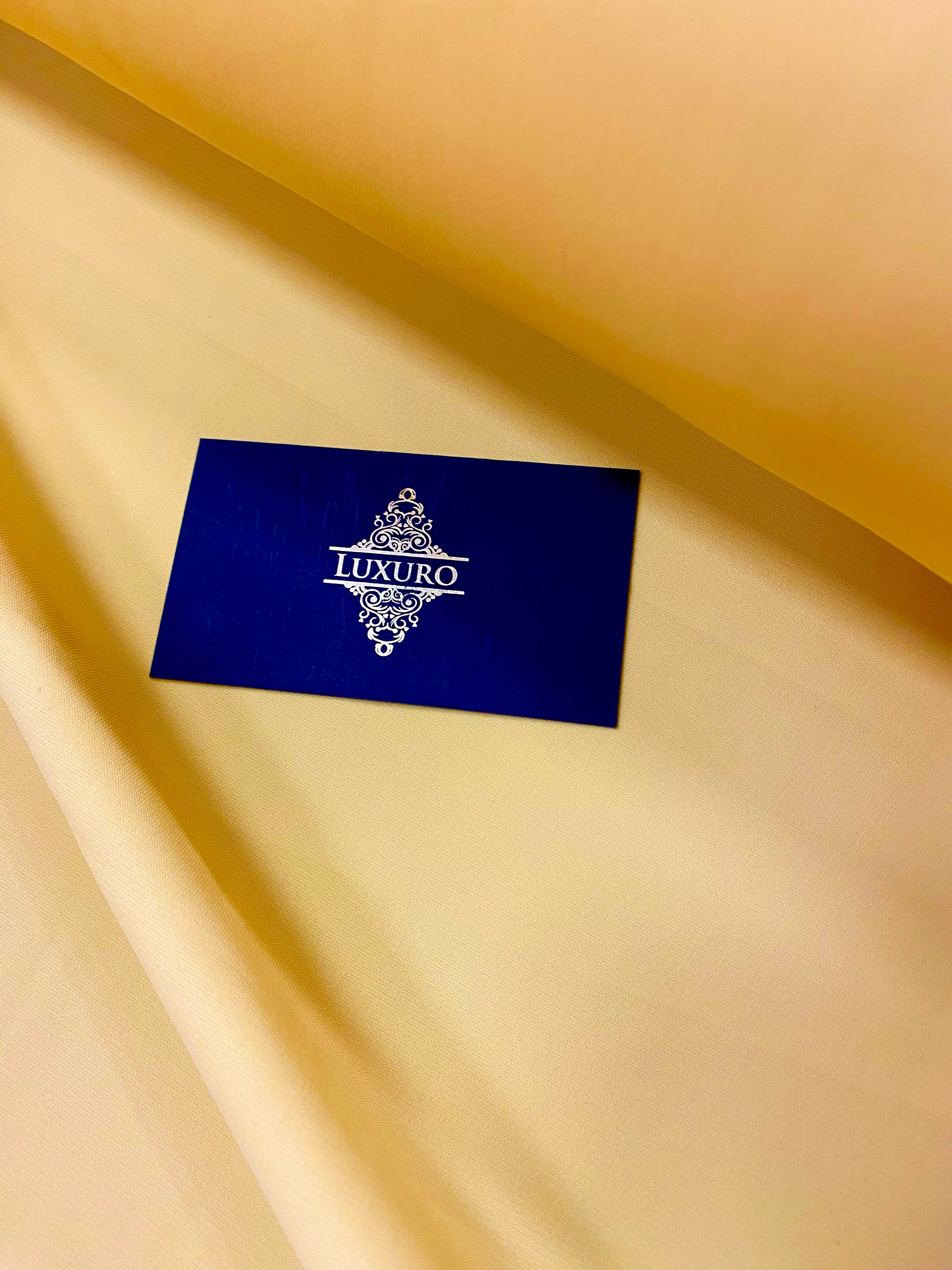 Triplu Voal Elastic Galben Deschis