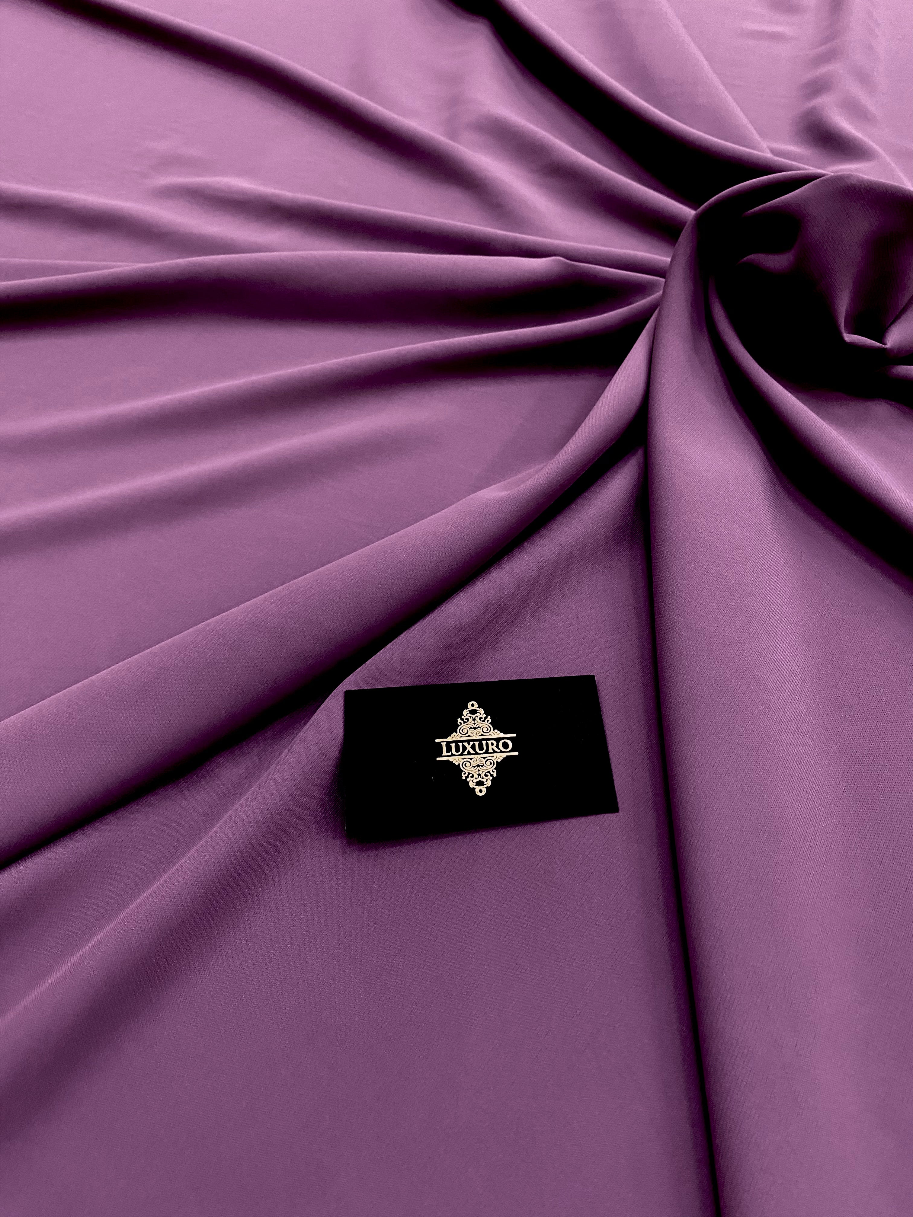 Triplu Voal Elastic Mov Pudrat