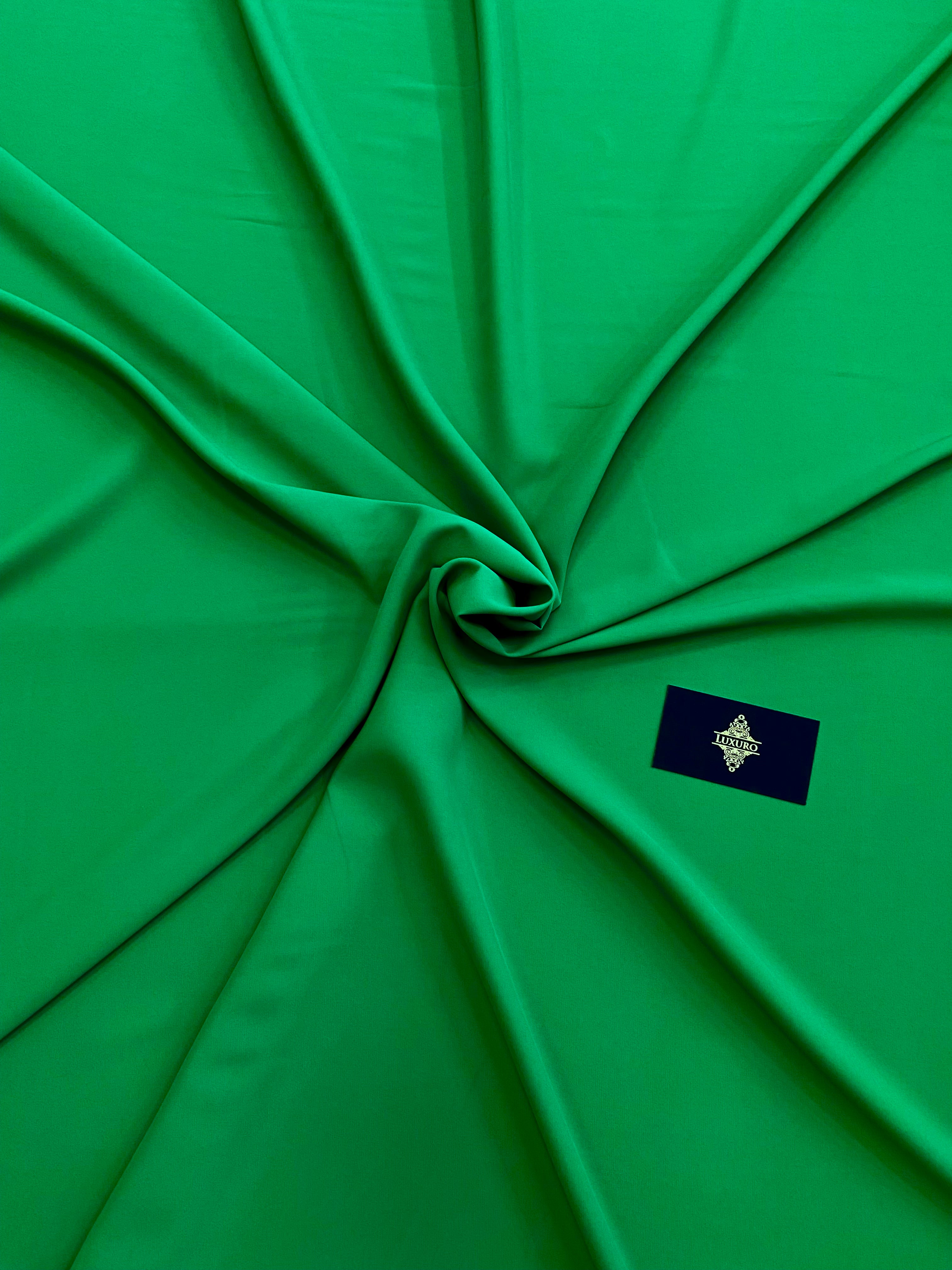 Triplu Voal Elastic Verde Aprins