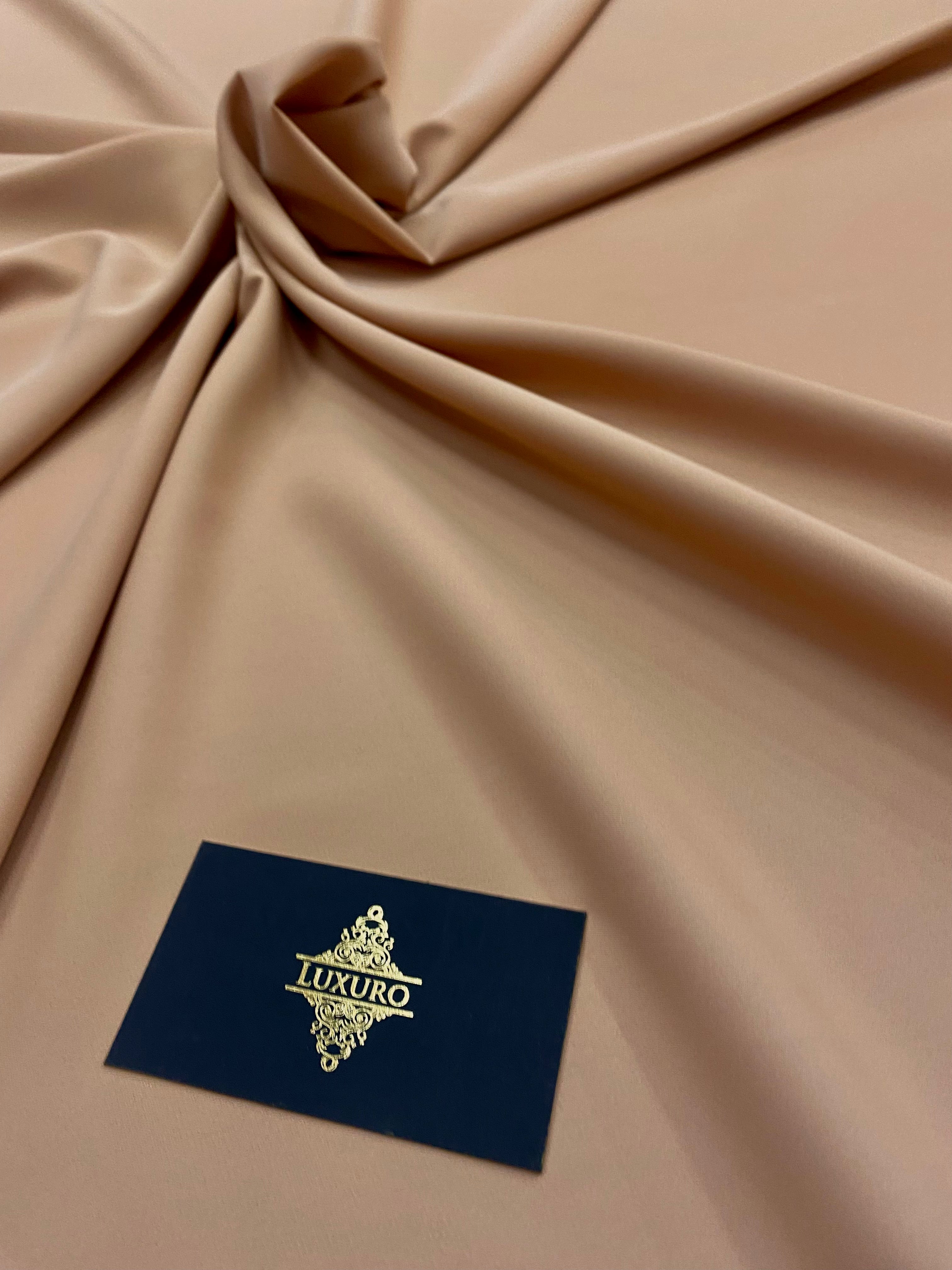Triplu Voal Elastic Nude Rose