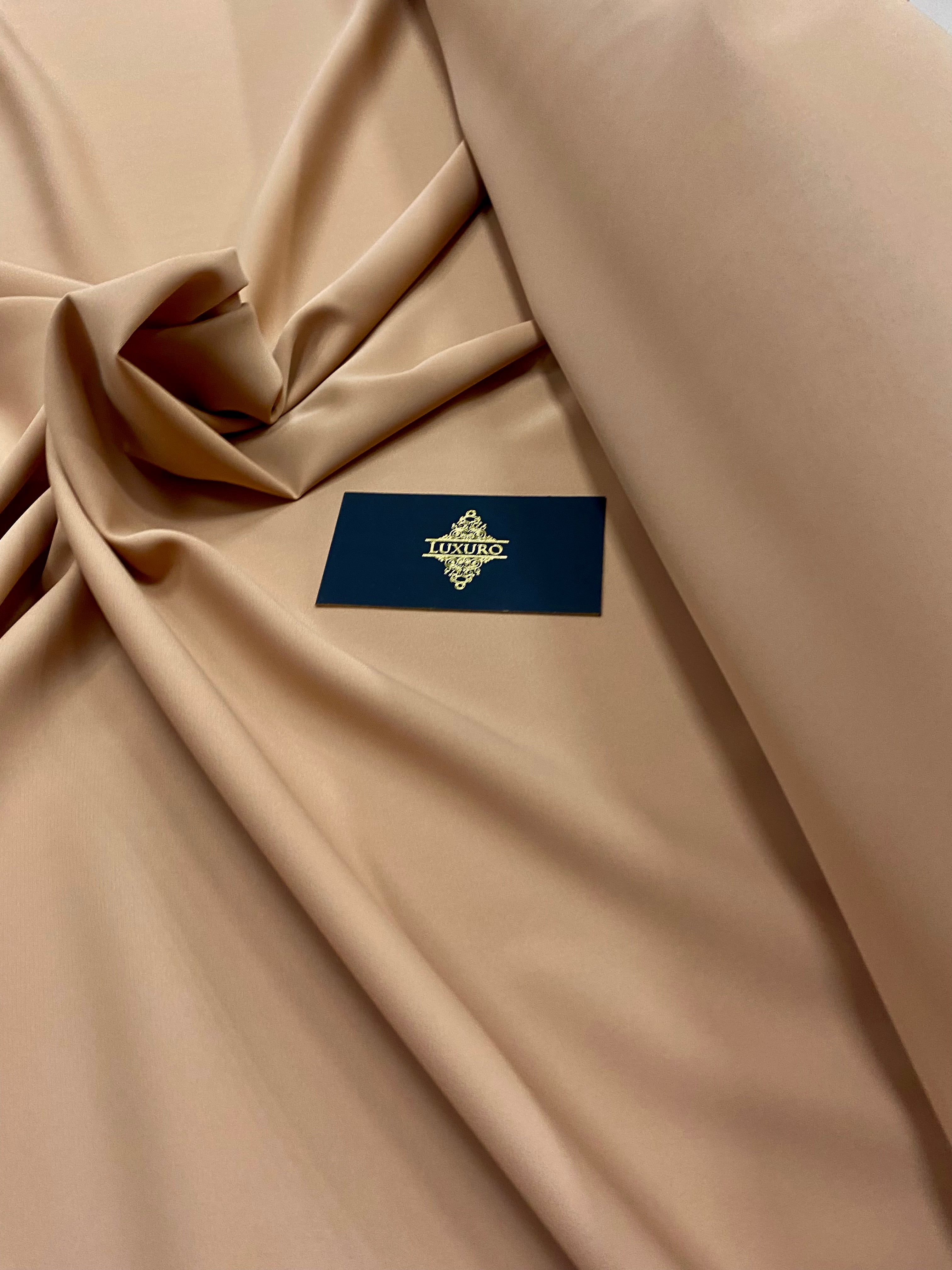 Triplu Voal Elastic Nude Rose