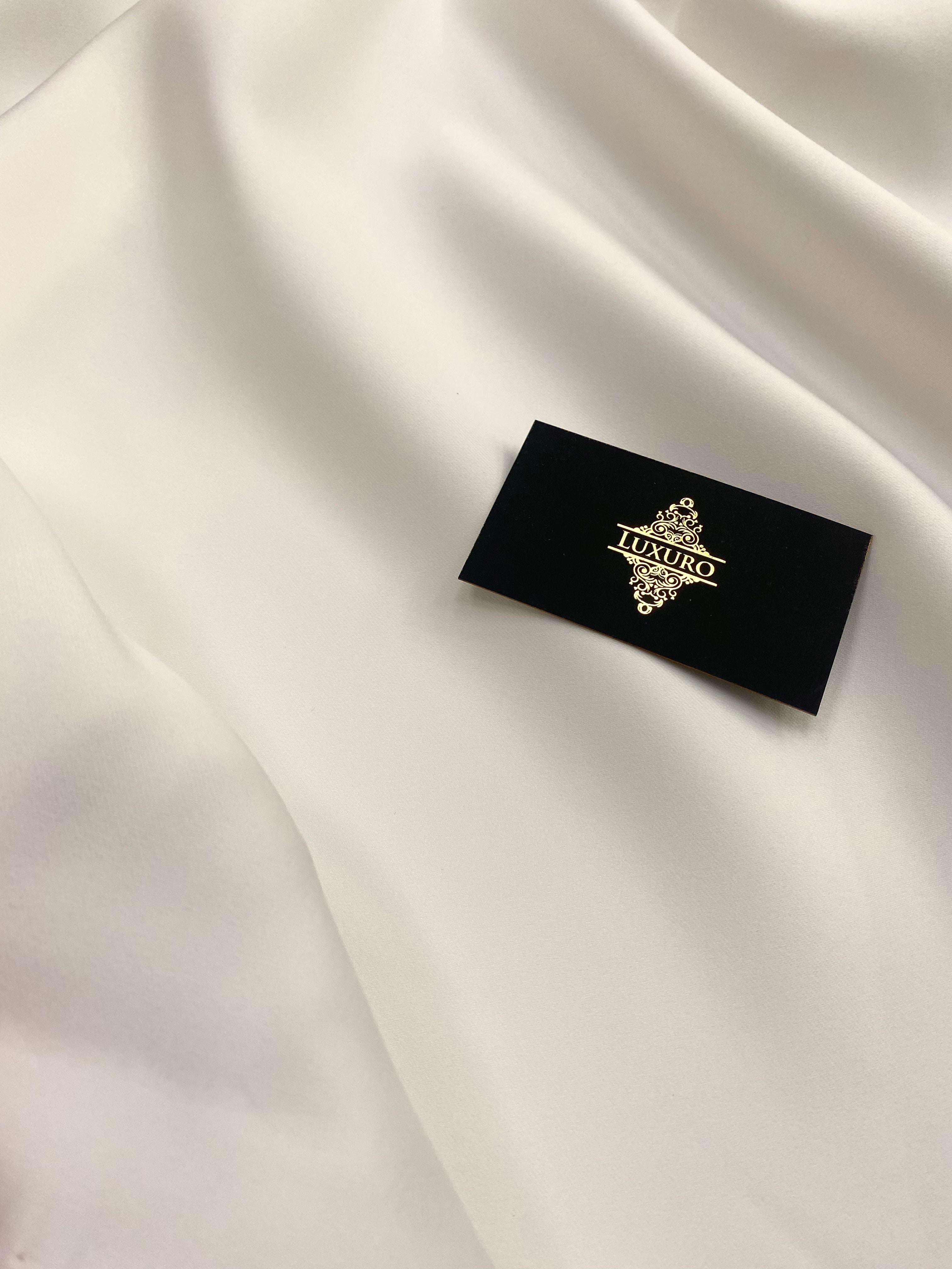 Tafta Fixa cu Doua Fete Ivory - 3 m Latime