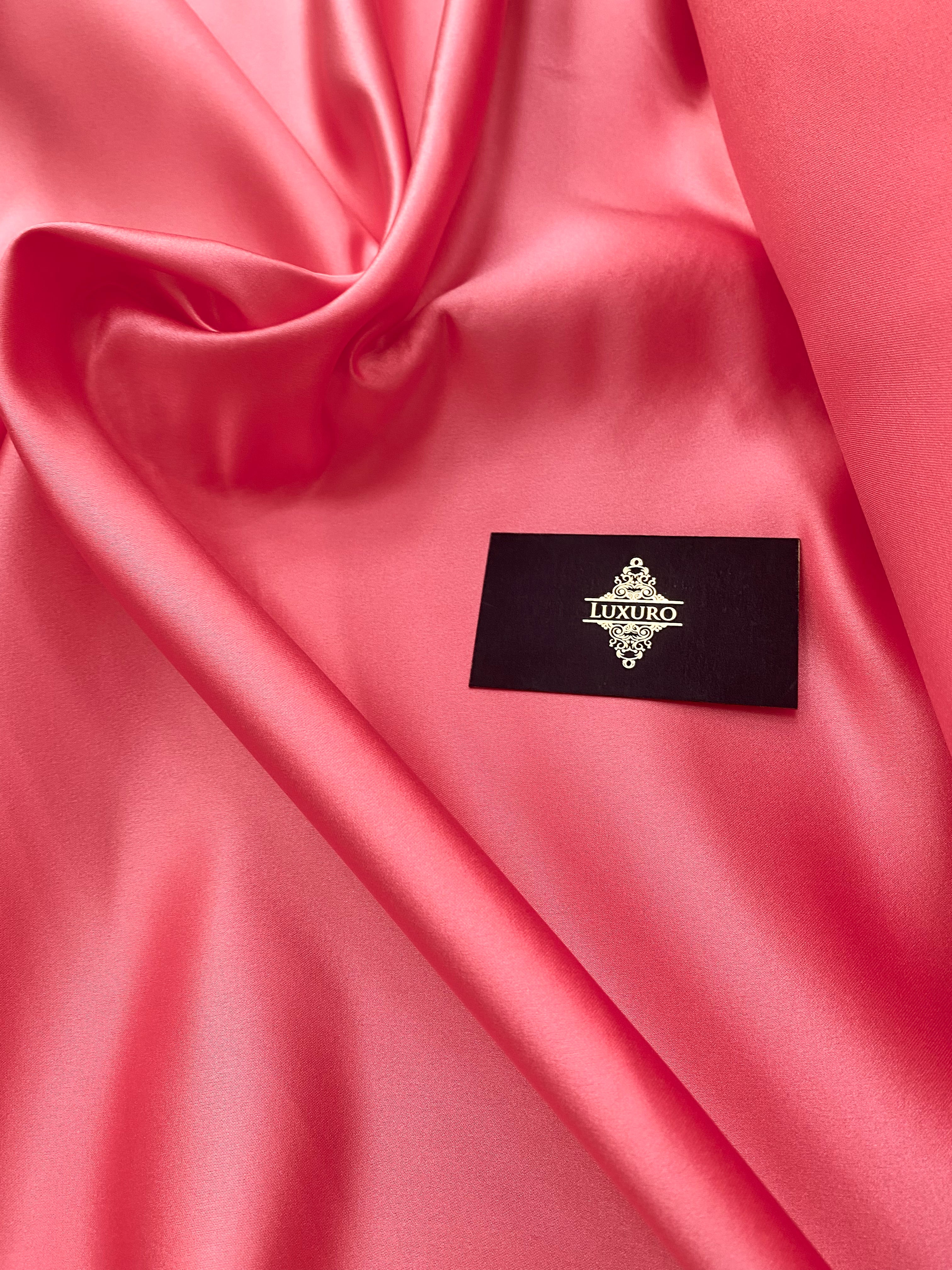 Tafta Fixa Premium Sidefata Roz Coral