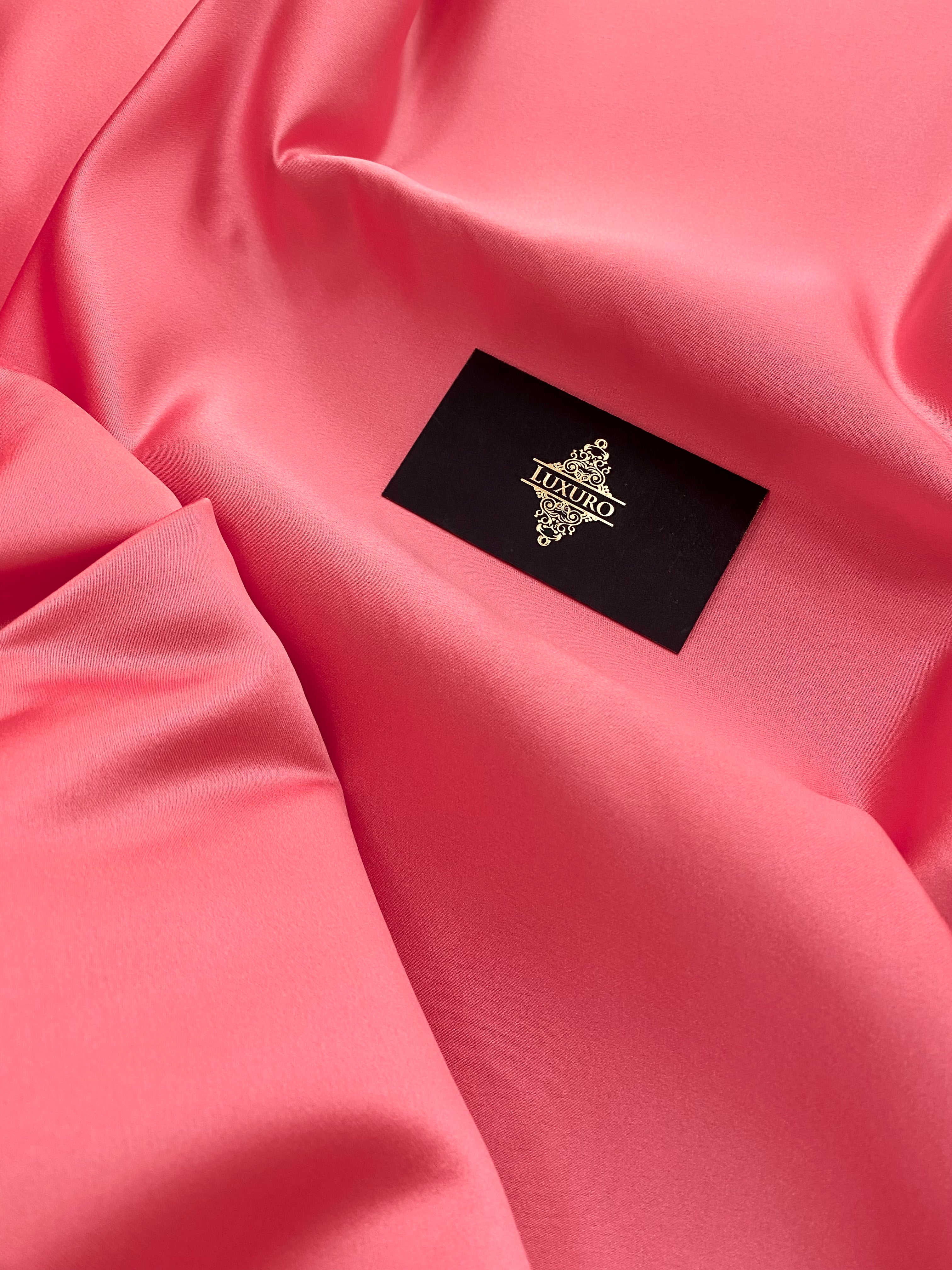 Tafta Fixa Premium Sidefata Roz Coral