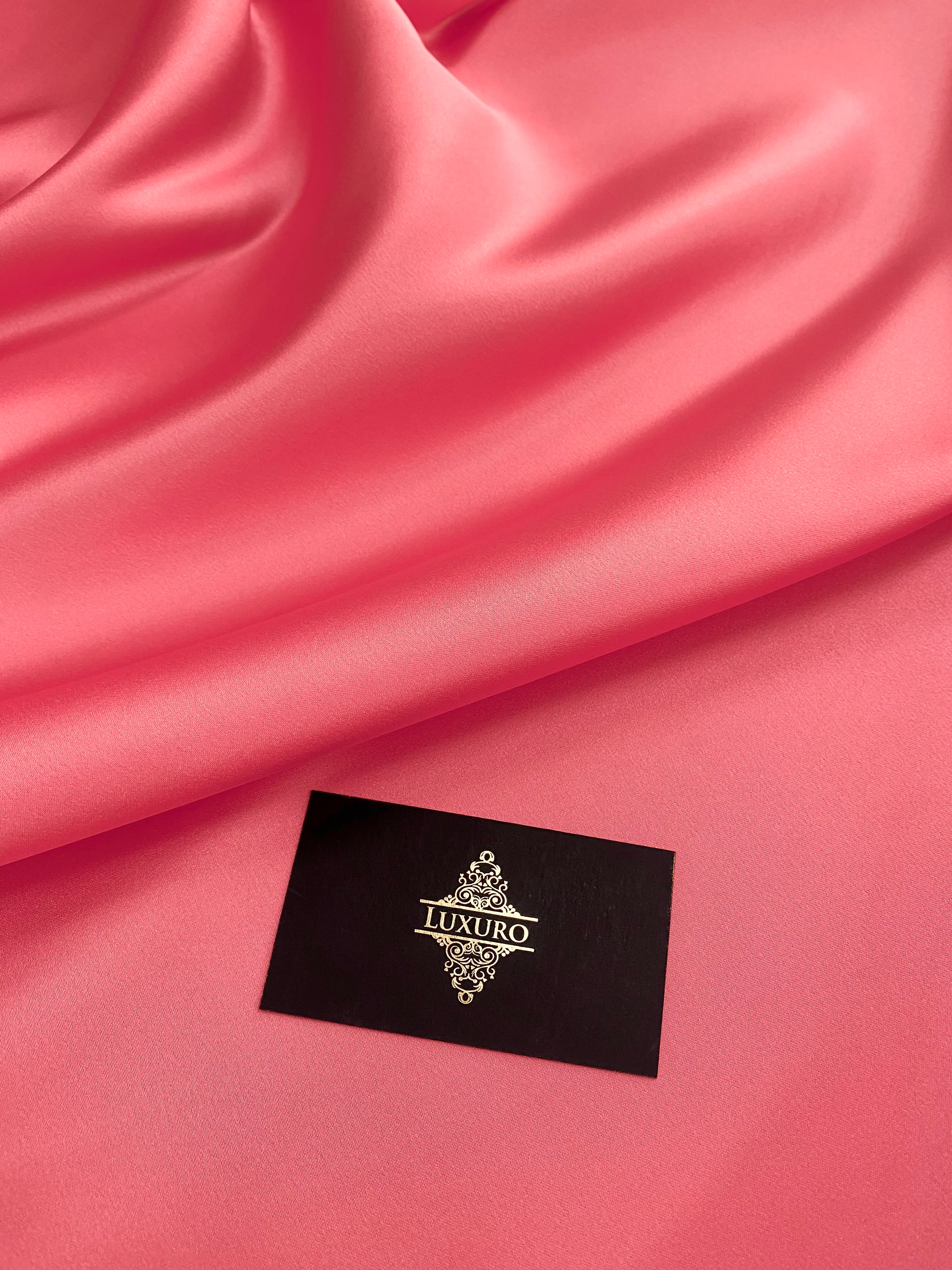 Tafta Fixa Premium Sidefata Roz Coral