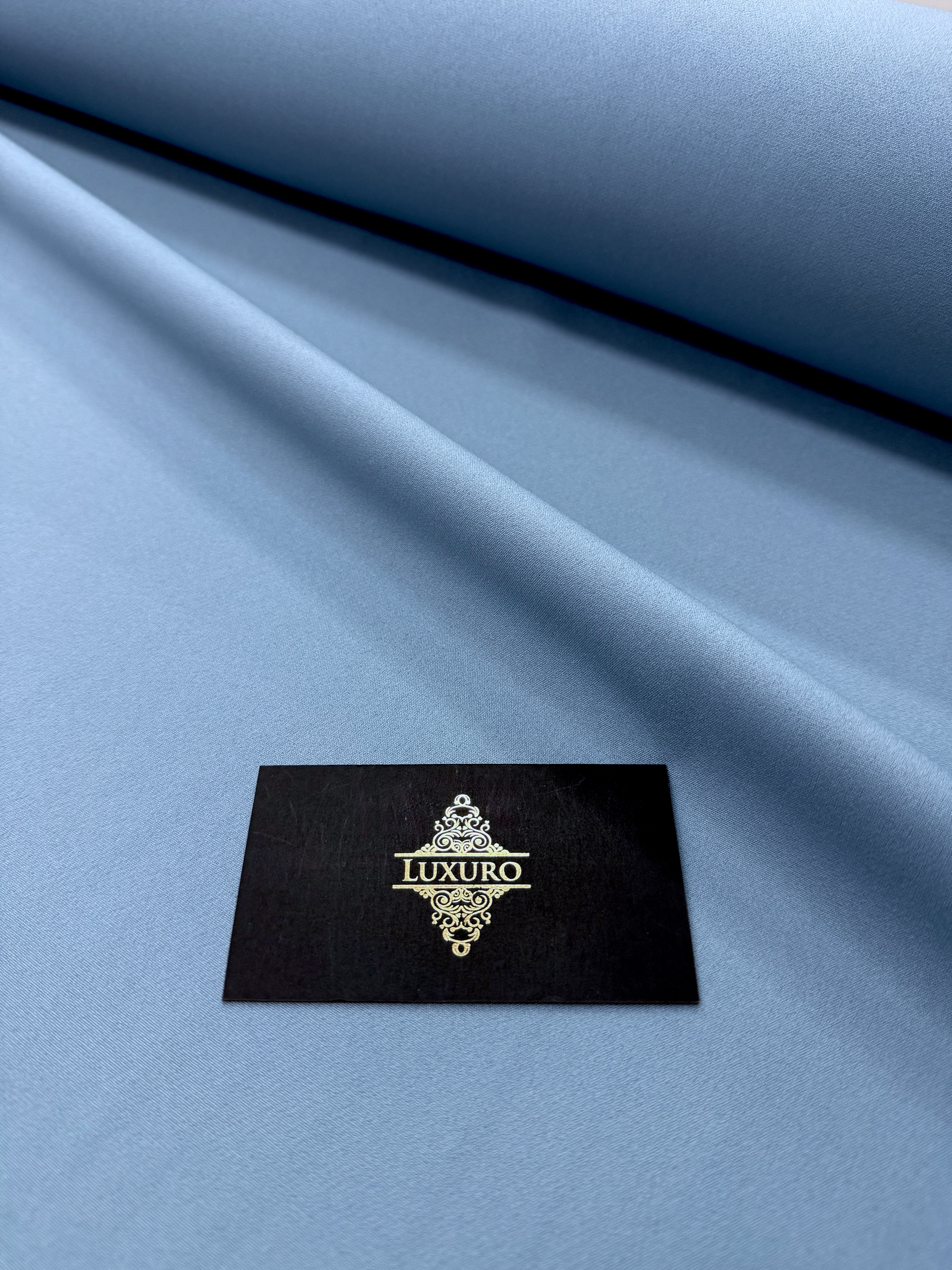 Crepe Elastic Barbie Premium Blue Vintange