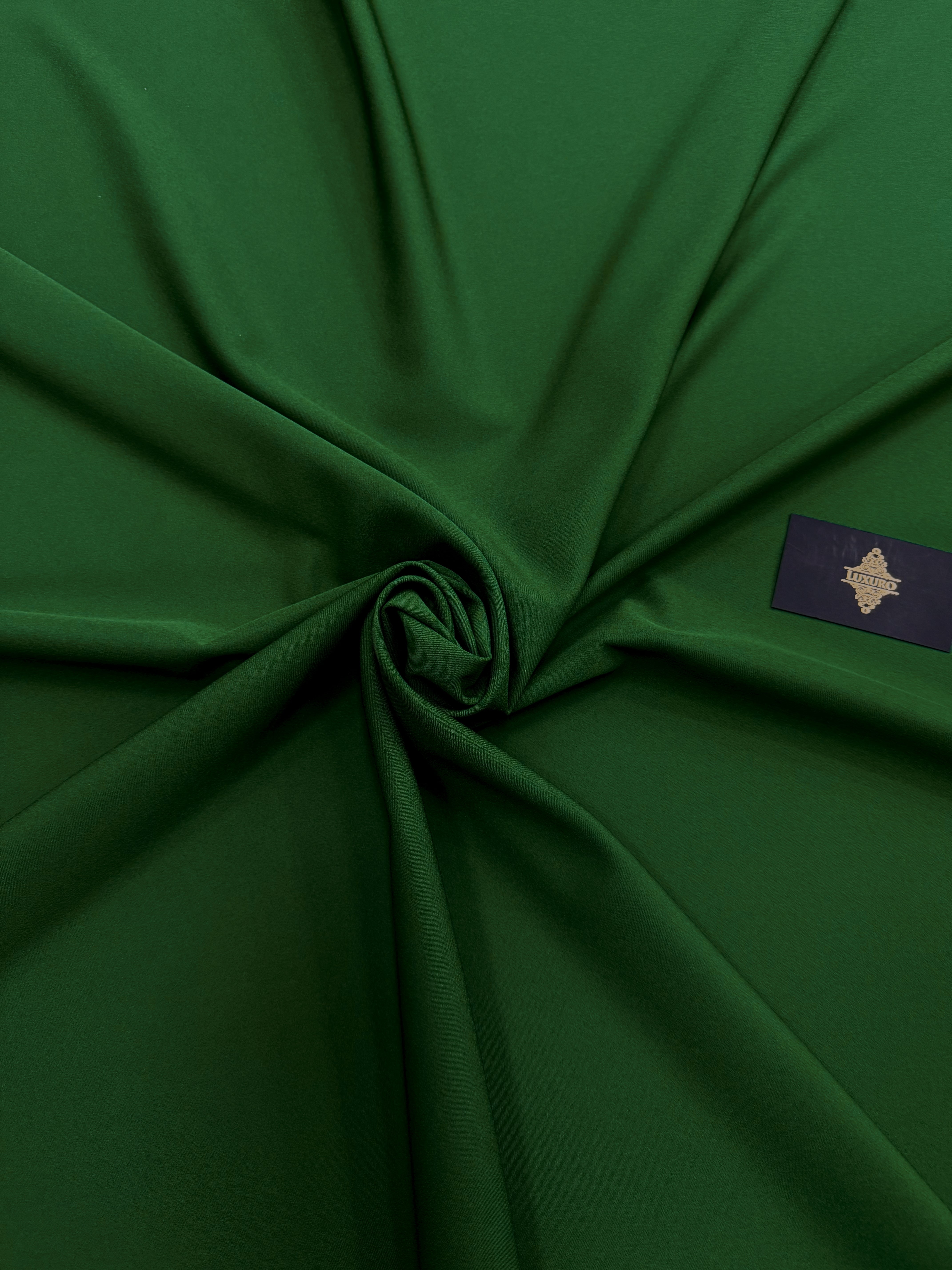 Barbie Premium Elastic Crepe Emerald Green