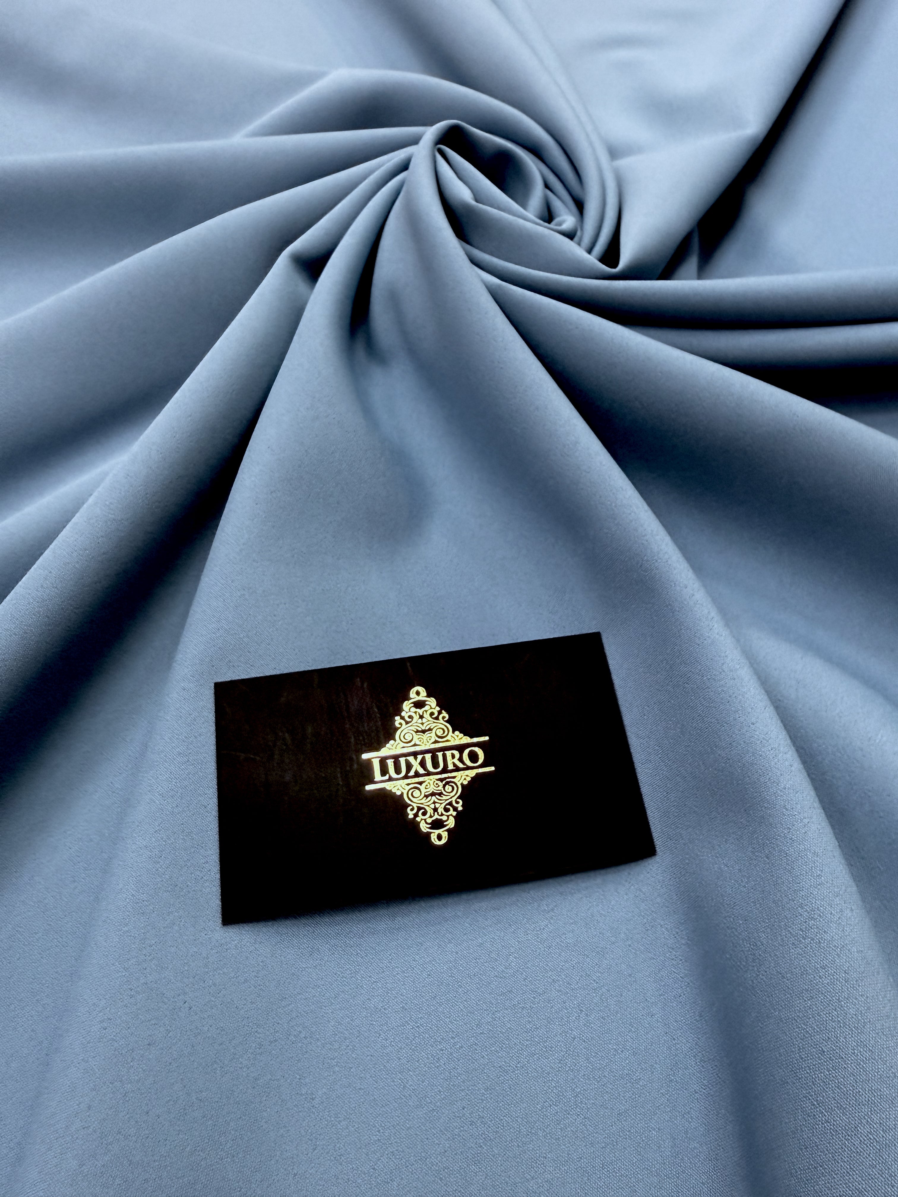 Crepe Elastic Barbie Premium Blue Vintange