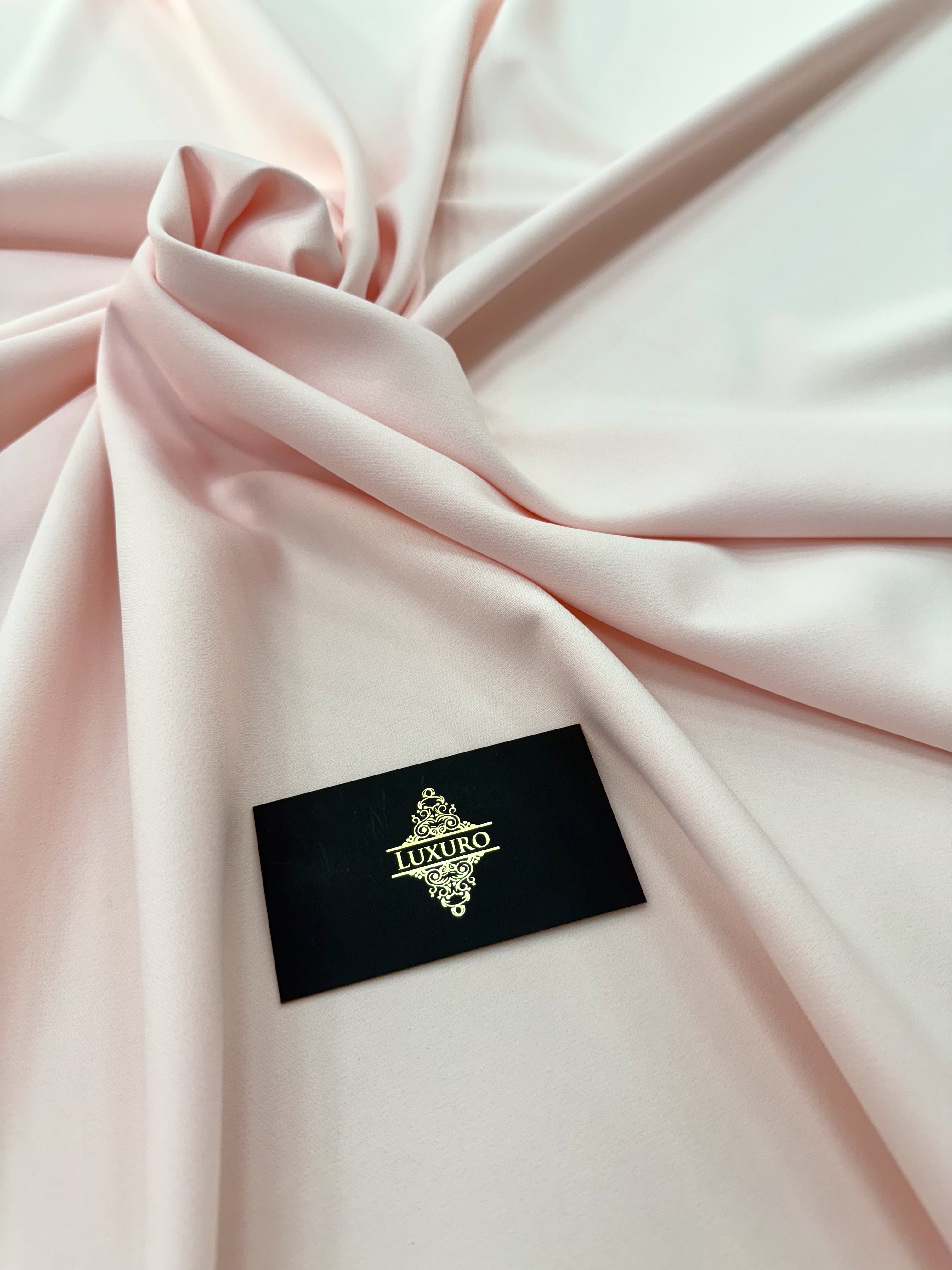 Rugalmas talpú Barbie prémium halvány rózsaszín crep