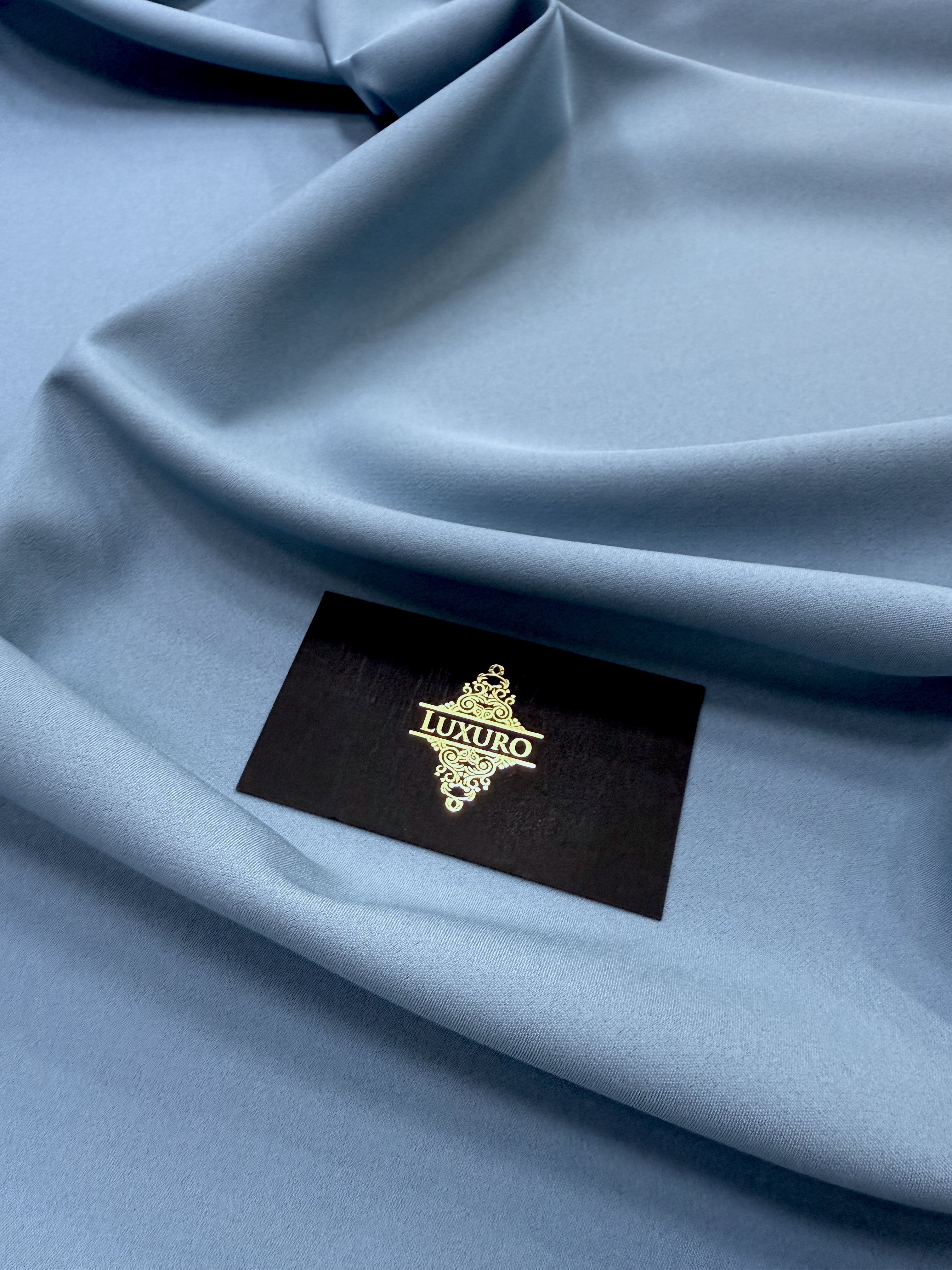 Crepe Elastic Barbie Premium Blue Vintange