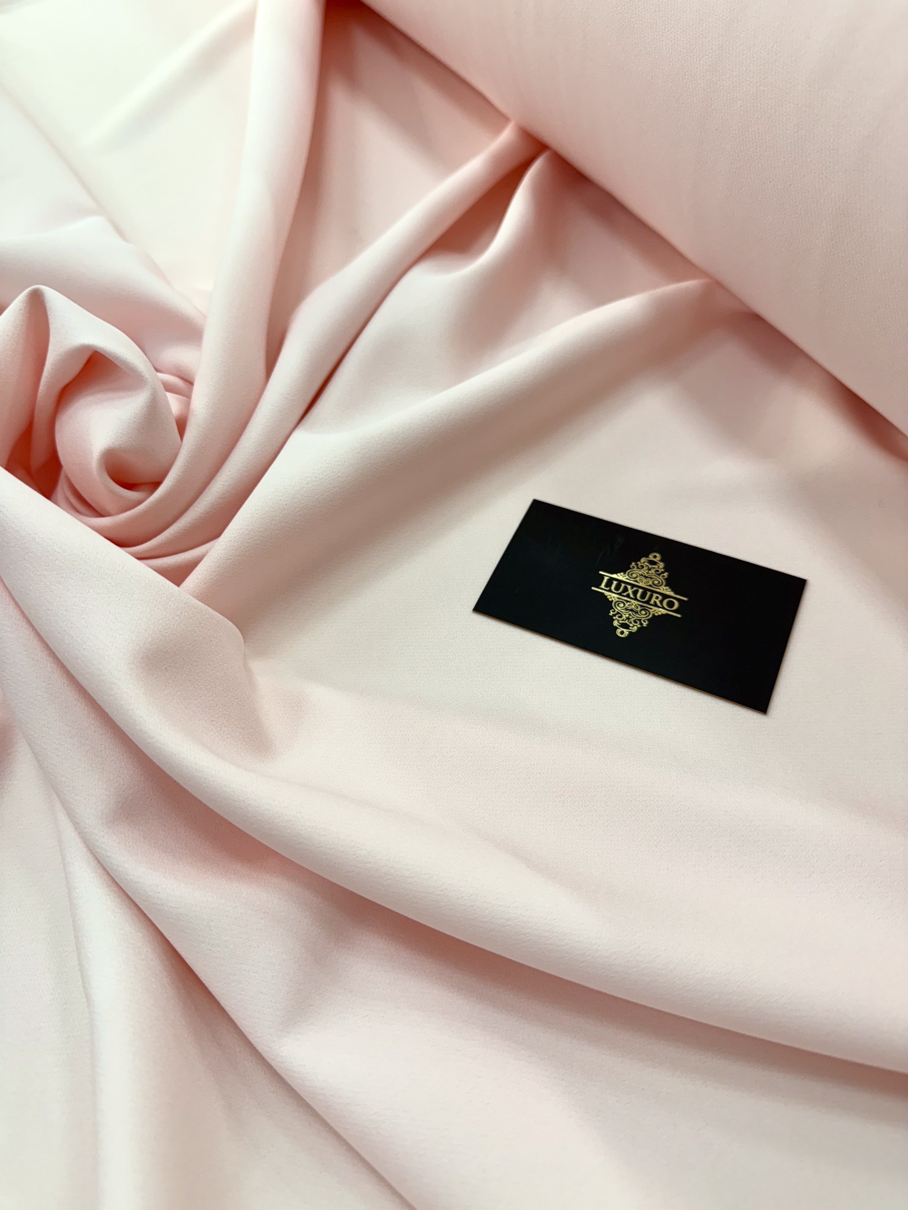 Rugalmas talpú Barbie prémium halvány rózsaszín crep