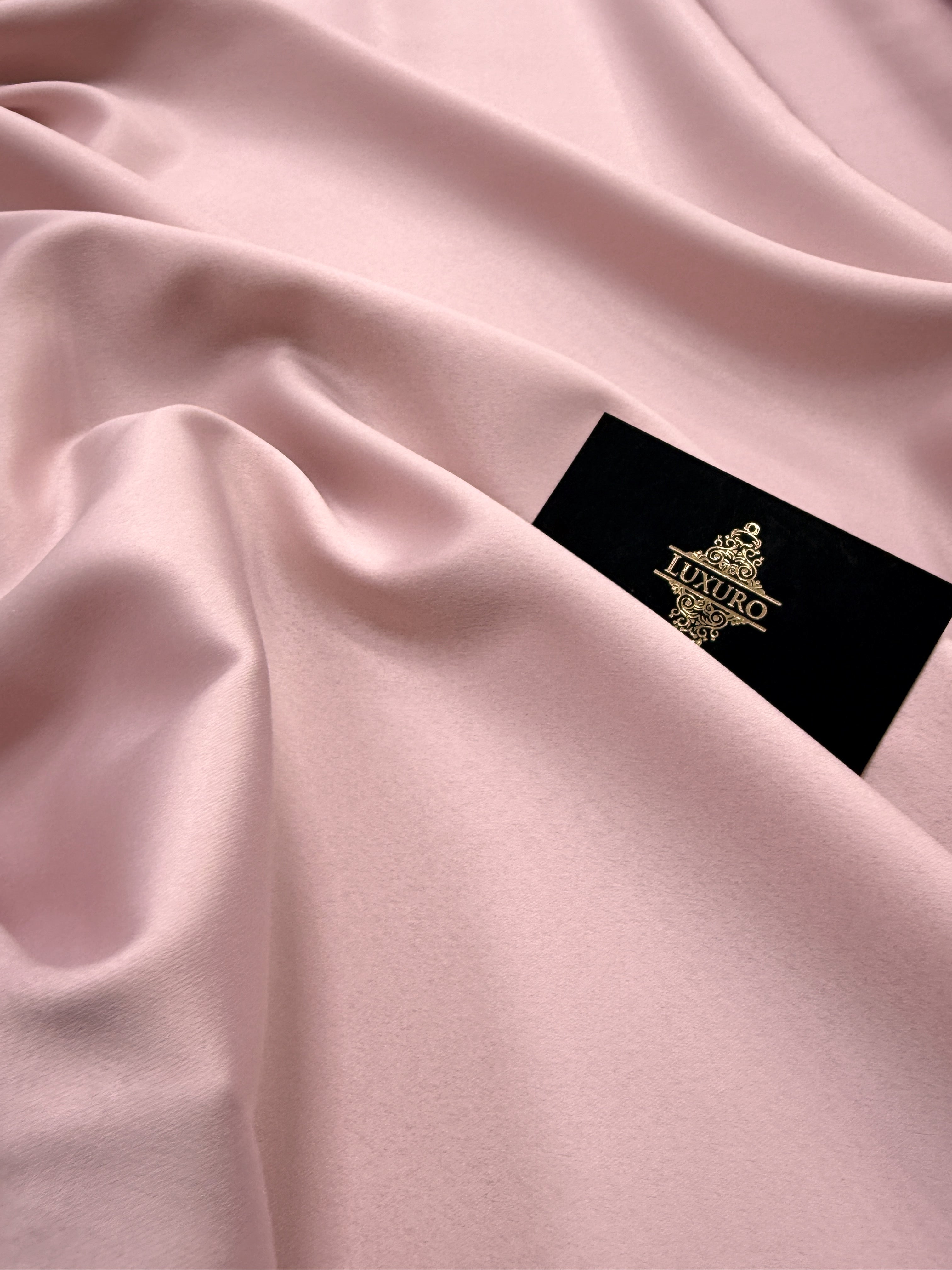 Tafta Elastica Premium Sidefata Roz Prafuit