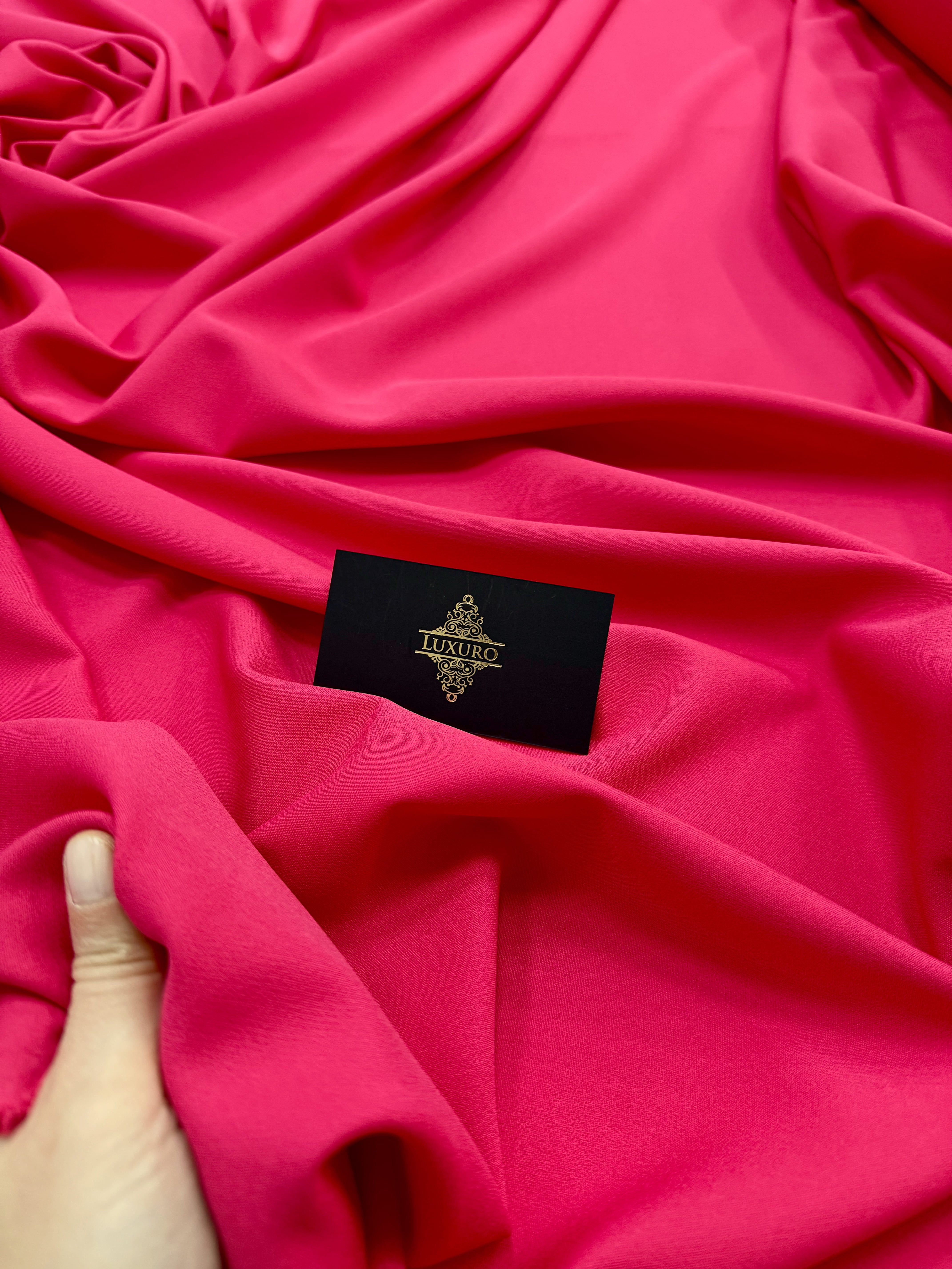 Crep Elastic Barbie Premium Fucsia Deschis