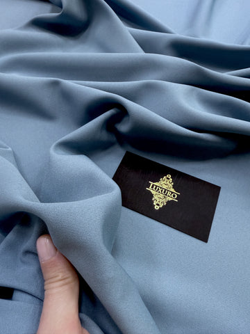 Crepe Elastic Barbie Premium Blue Vintange