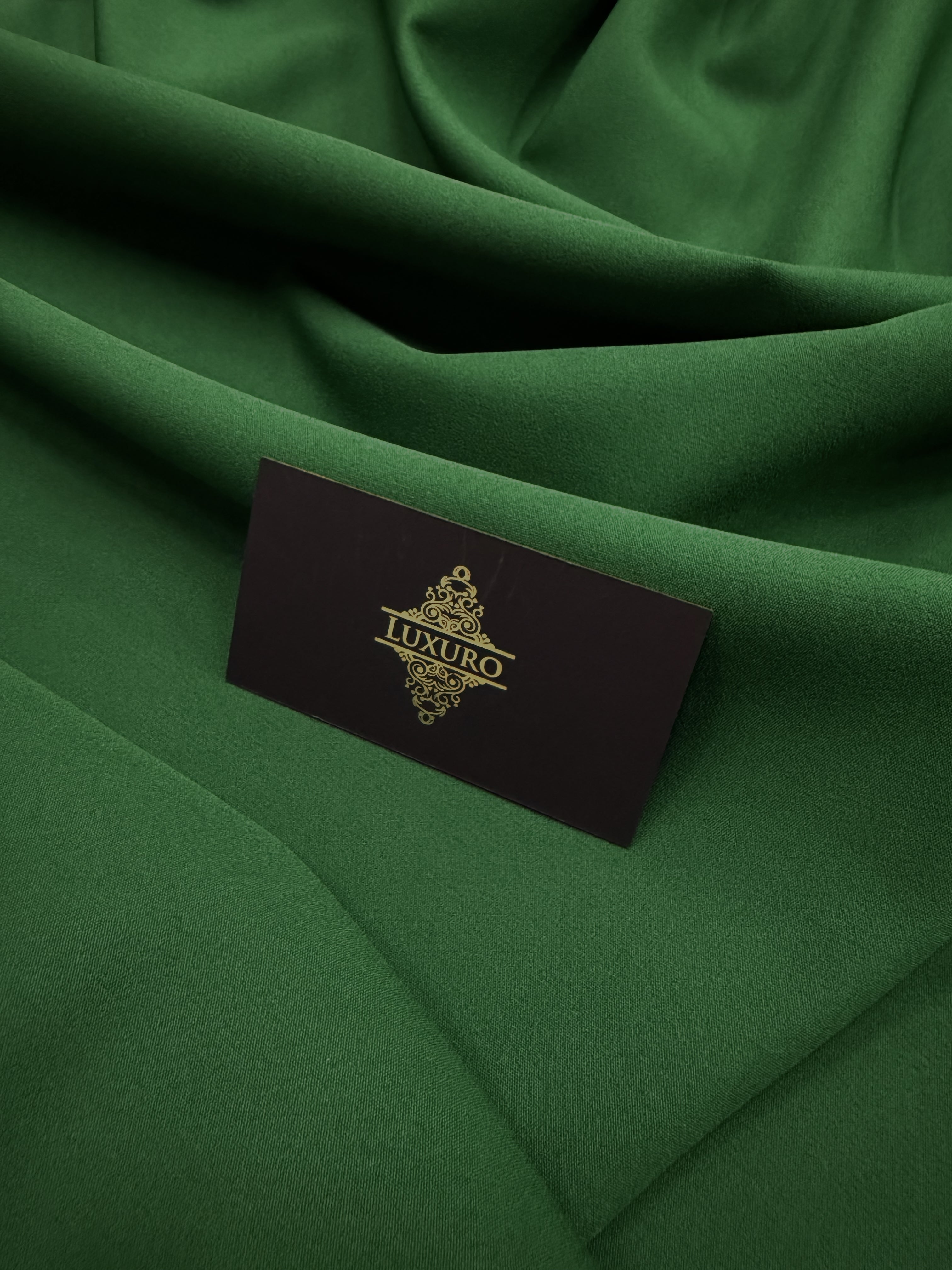 Barbie Premium Elastic Crepe Emerald Green