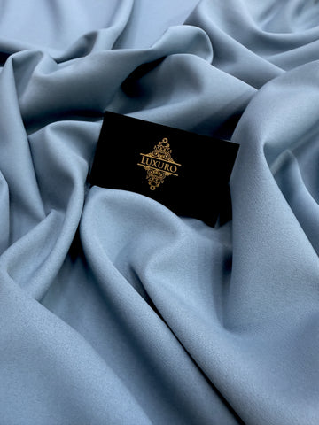 Crepe Elastic Barbie Premium Blue Vintange