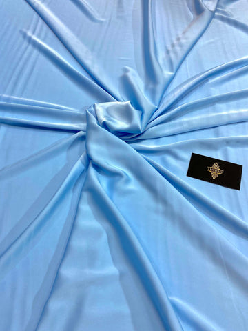 Satin Elastic Matasos Premium Baby Blue