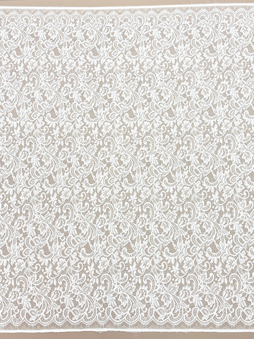 Dantela Chantilly Ivory - Cupon 3 m