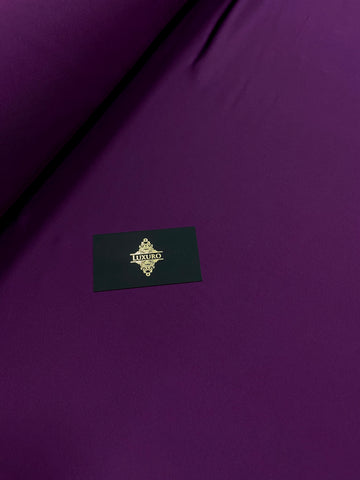 Szatén Rugalmas Selymes Prémium Sötétlila