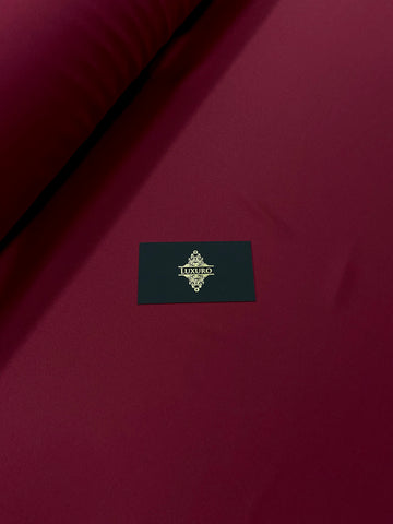 Szatén Rugalmas Selymes Prémium Bordeaux