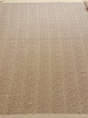 Dantela Couture Auriu Rose cu Model General, cu Perle si Margele