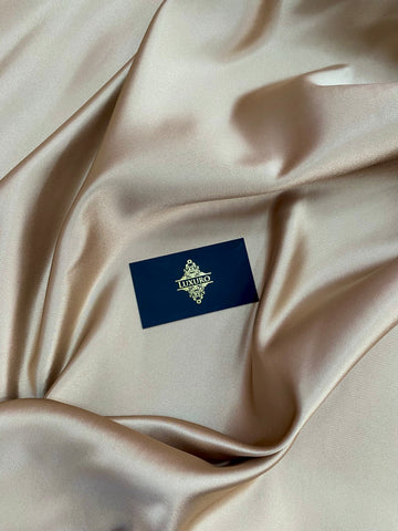 Tafta Fixa Premium Sidefata Nude Inchis