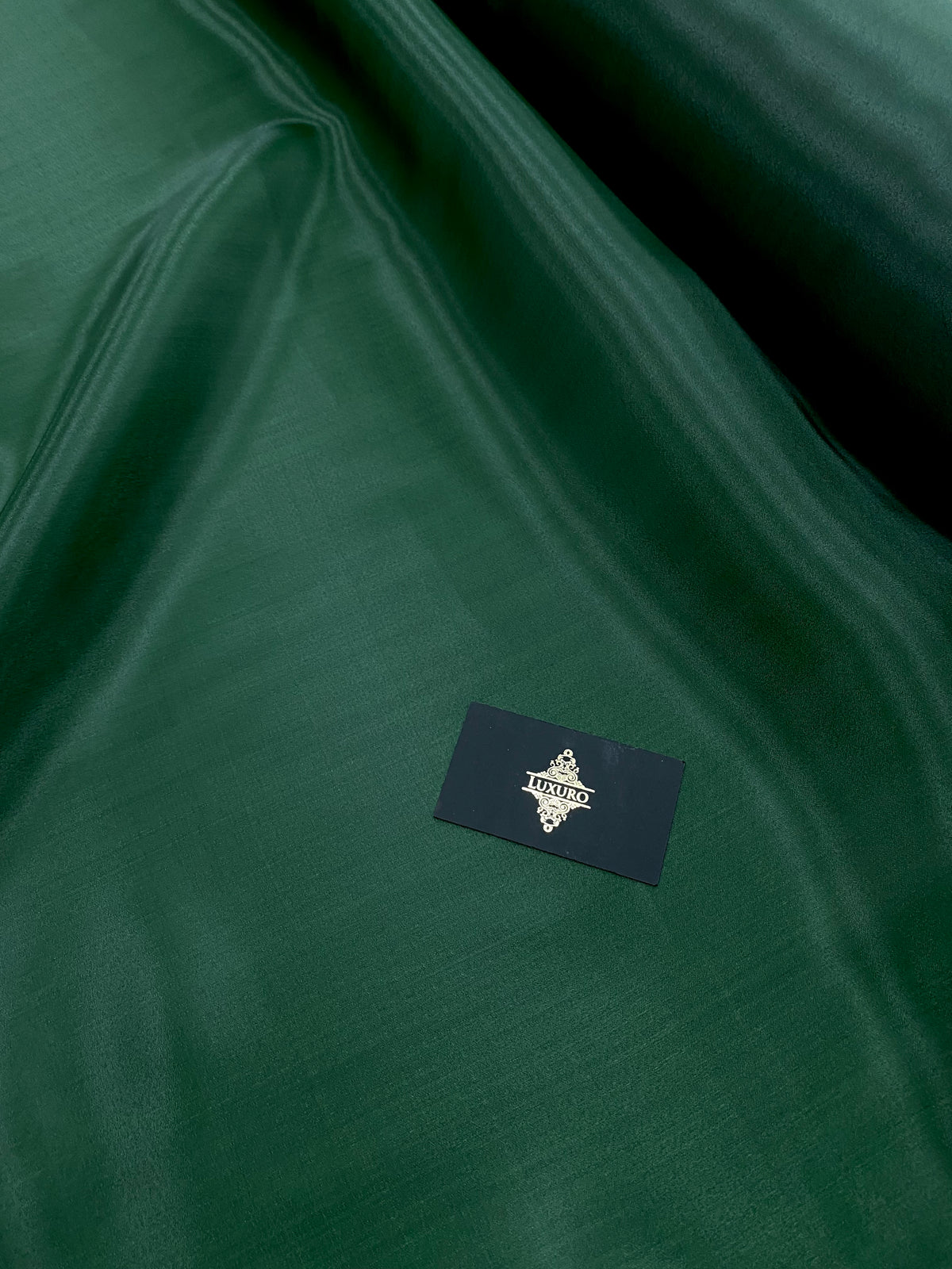 Sötétzöld gyöngyház organza - 3 m szélesség