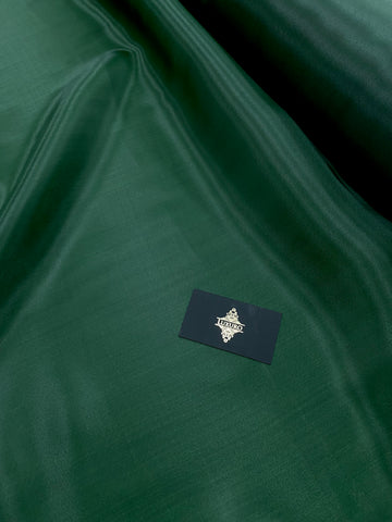 Sötétzöld gyöngyház organza - 3 m szélesség