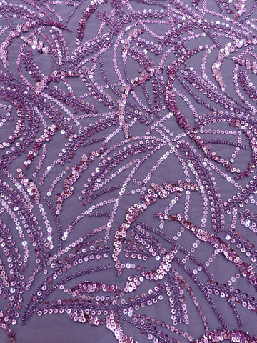 Dantela Couture Por, Lineáris és Levélmintás, Gyöngyökkel és Flitterekkel