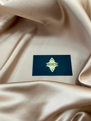 Tafta Fixa Premium Sidefata Nude Inchis