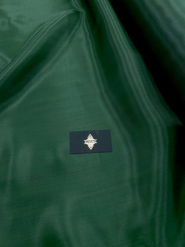 Sötétzöld gyöngyház organza - 3 m szélesség