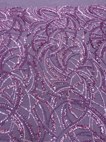 Dantela Couture Por, Lineáris és Levélmintás, Gyöngyökkel és Flitterekkel