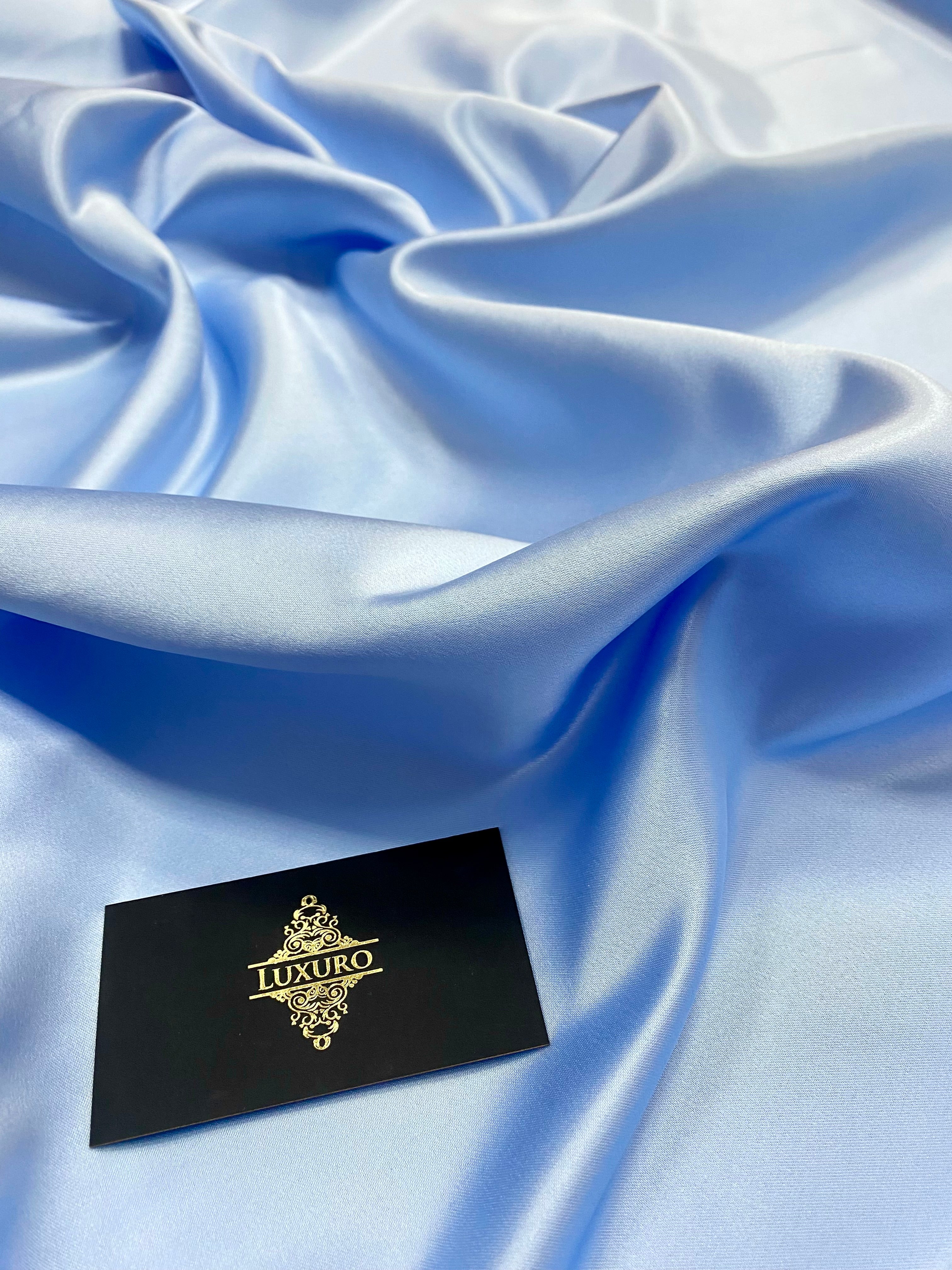 Tafta Fixa Premium Sidefata Baby Blue