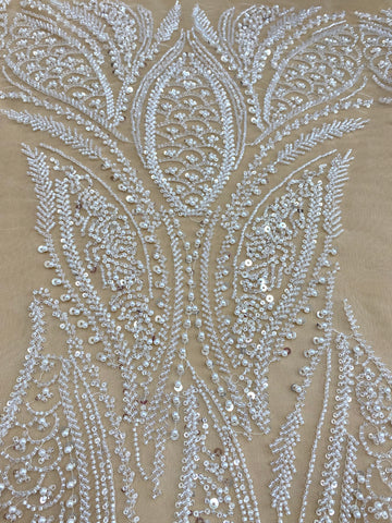 Dantela Couture Diamond gyöngyös, gyöngyökkel és flitterekkel díszített panellel