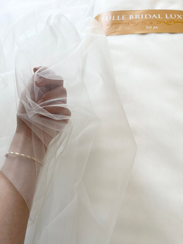 Tulle Bridal Ivory - 3 m Latime